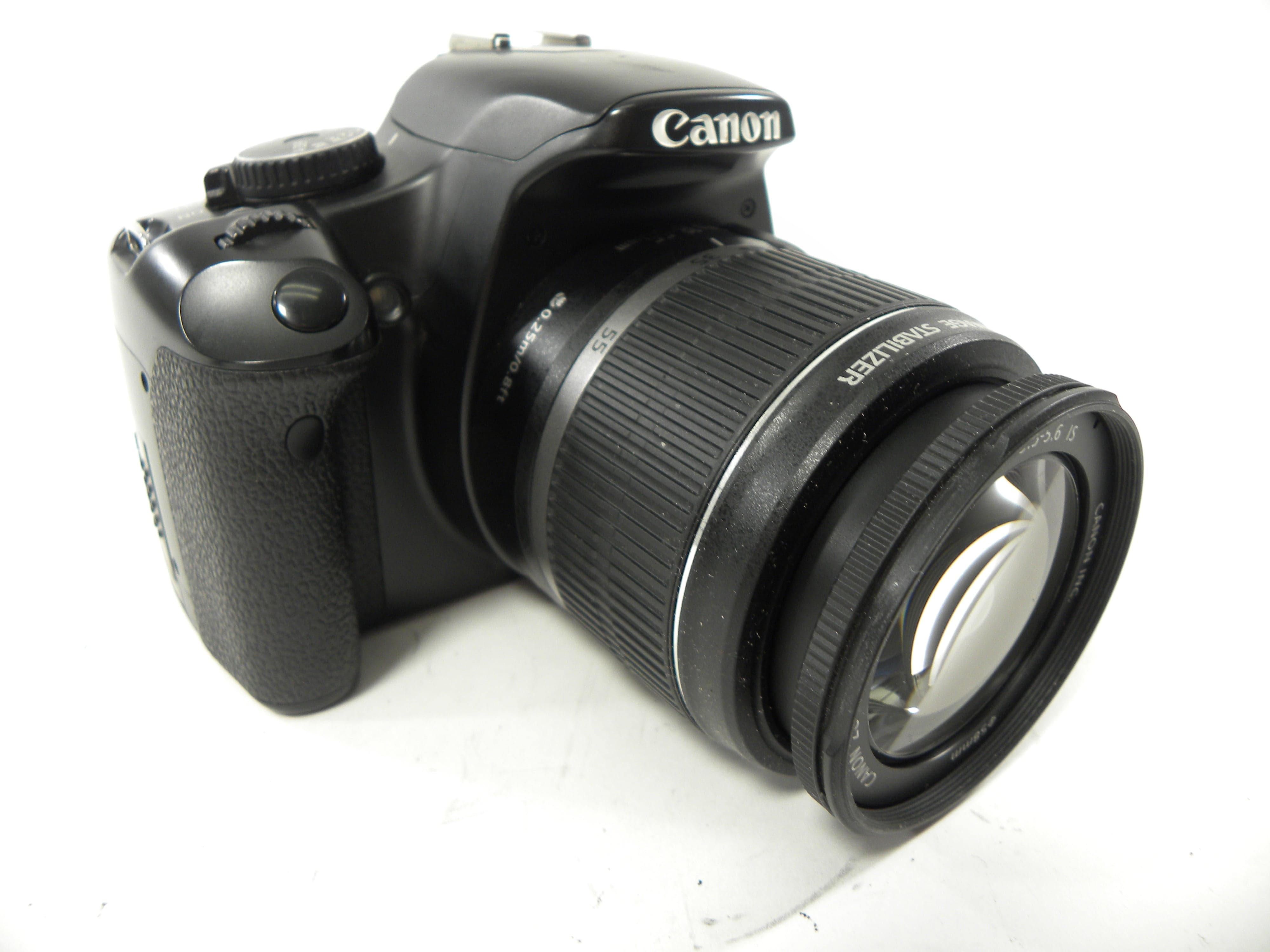Canon EOS Rebel XSi 12.2mp Digital SLR w/EF-S 18-55 IS shutter Ct. 8,172