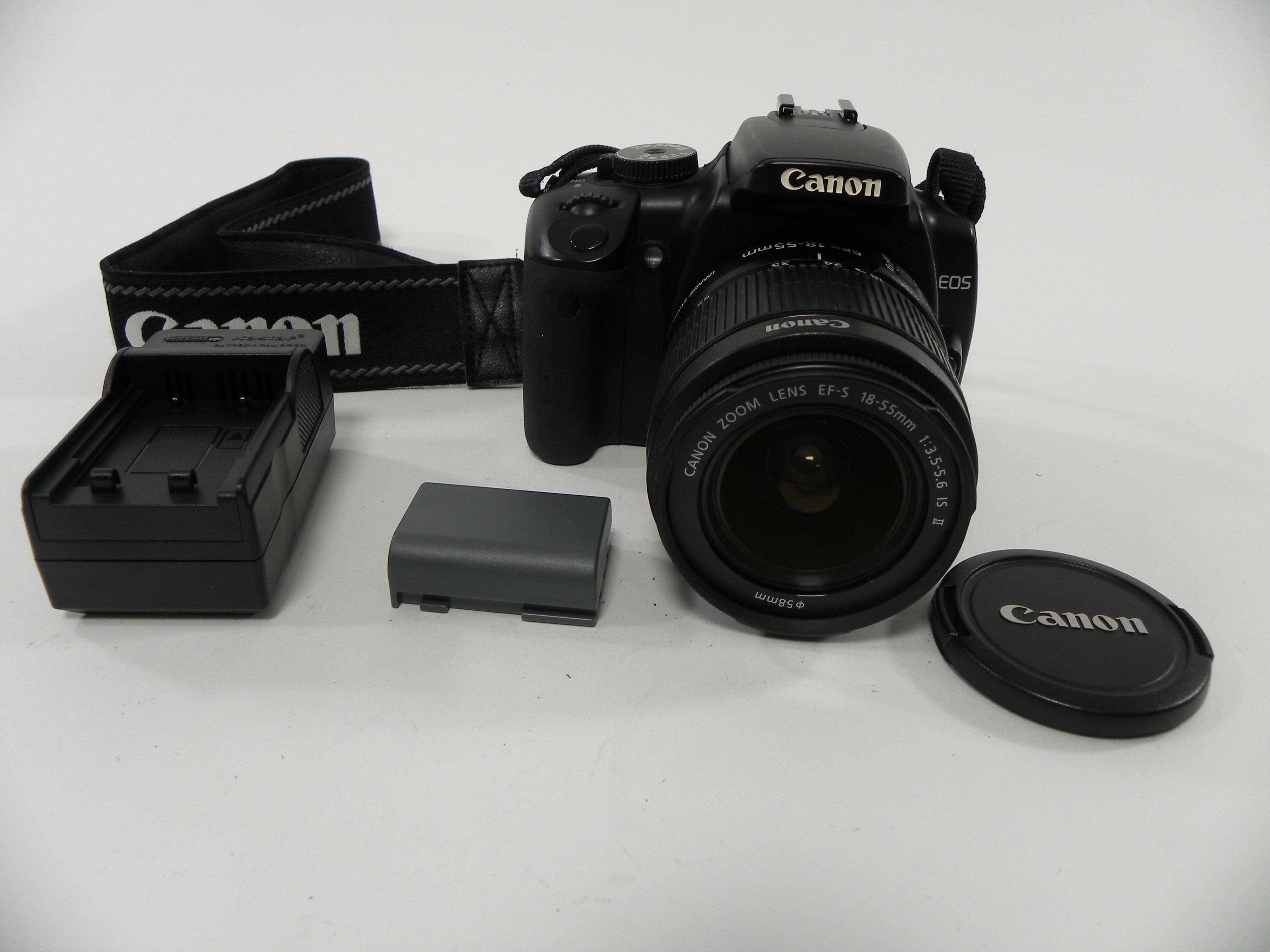 Canon EOS Rebel XTi 10.1mp Digital SLR w/EF-S 18-55 IS II