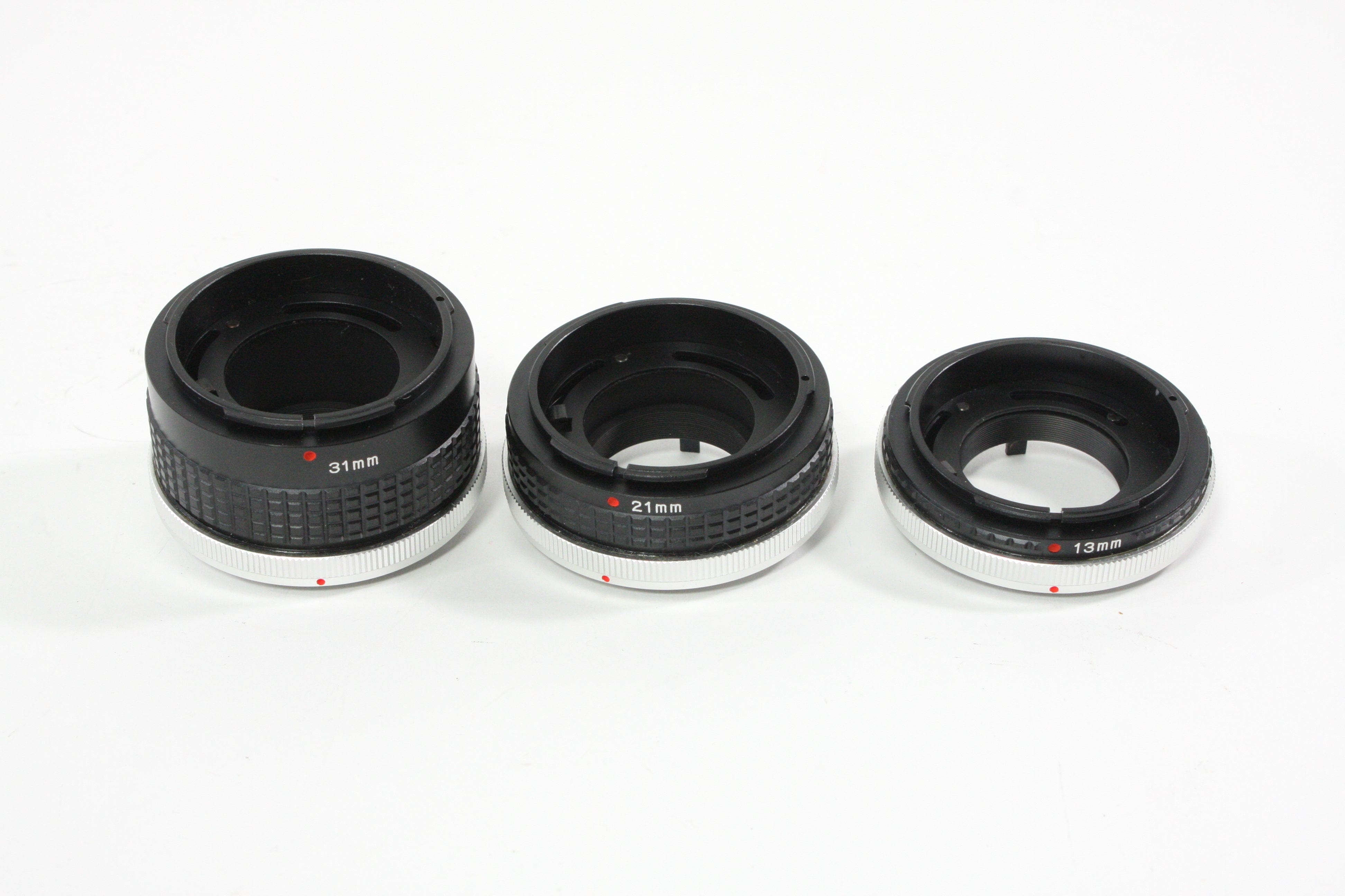 Canon Extension Tubes: 13mm, 21mm, 31mm for FD Mount