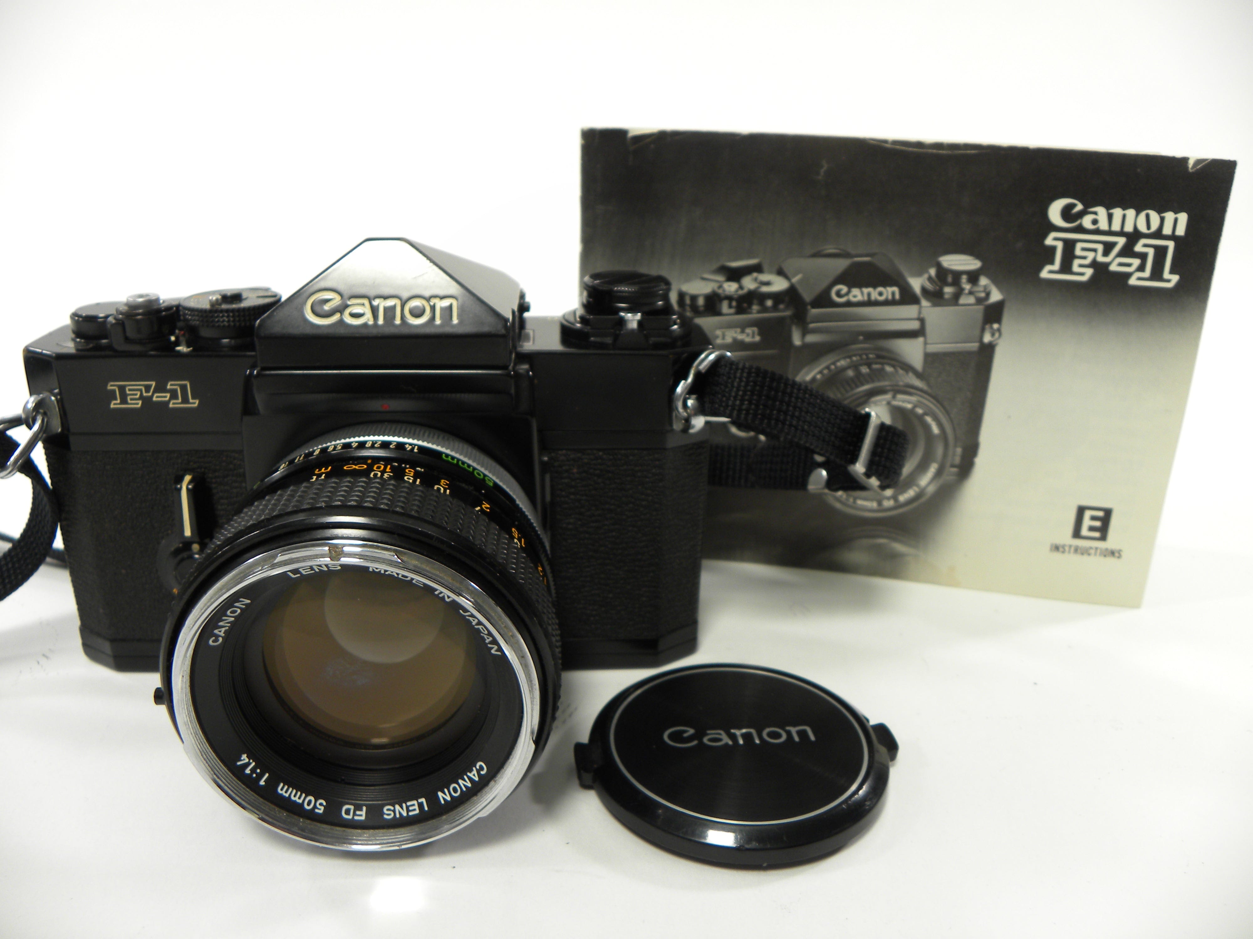 Canon F-1 35mm SLR w/FD 50mm f1.4