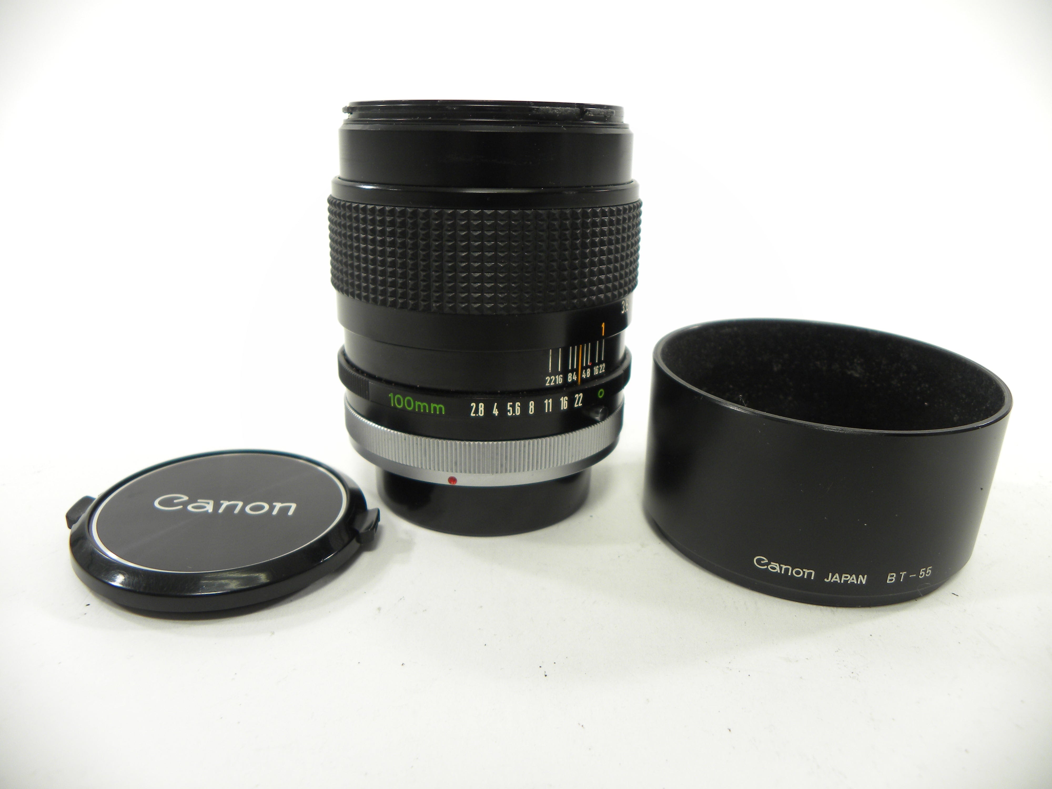 Canon FD 100mm f2.8 S.S.C.