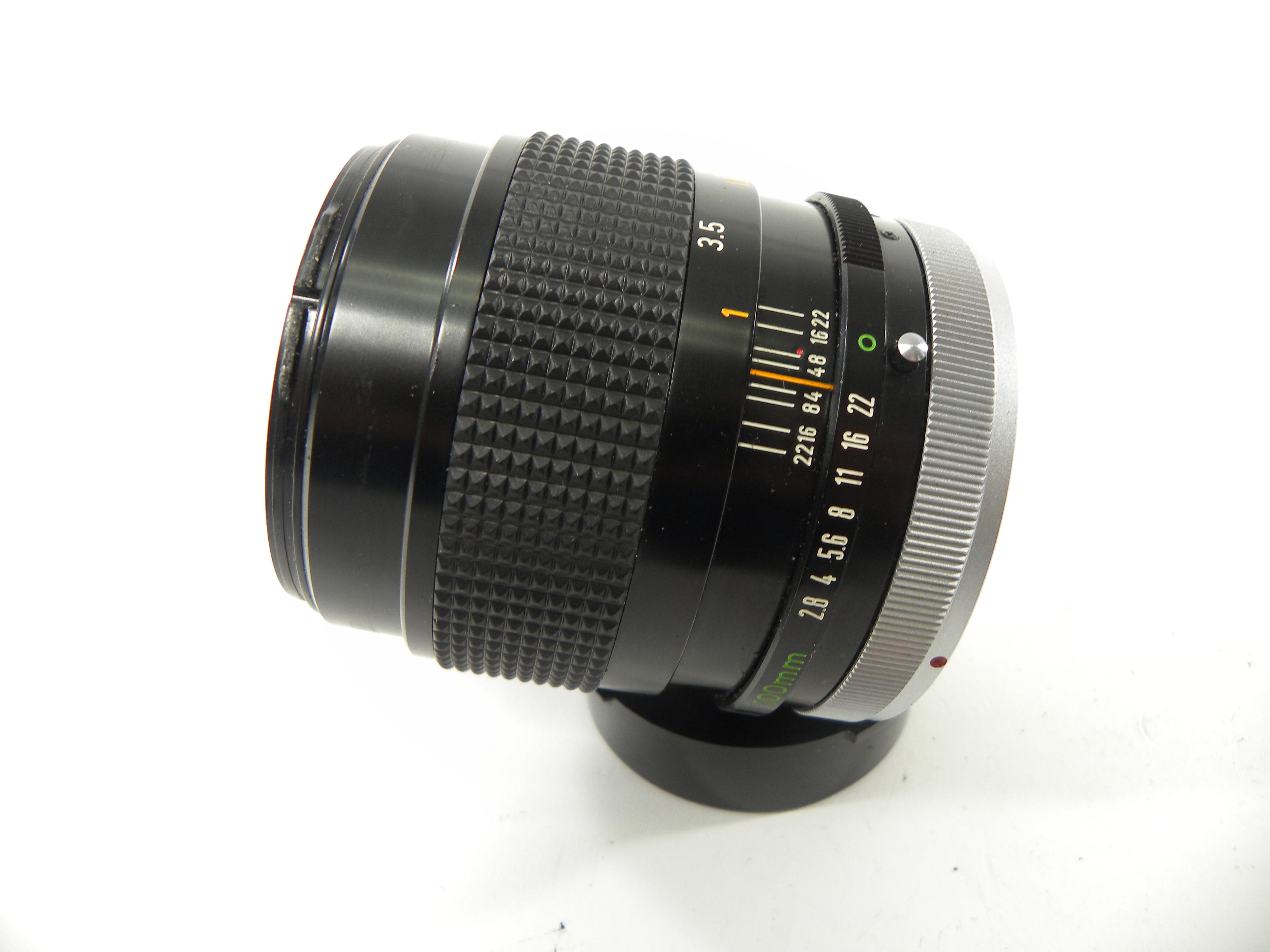 Canon FD 100mm f2.8 S.S.C.