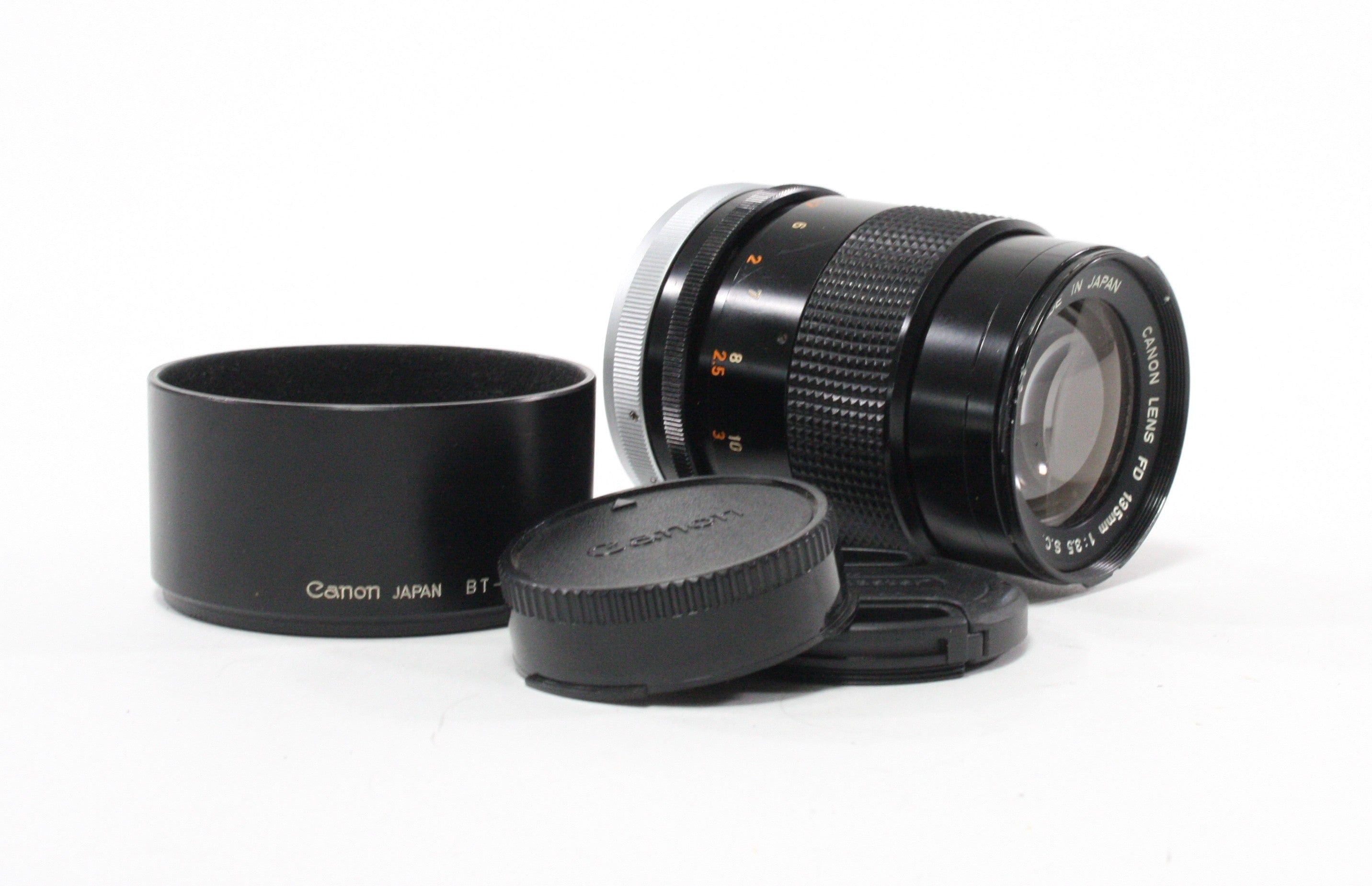 Canon FD 135mm f/3.5 S.C. Lens for Canon FD Mount