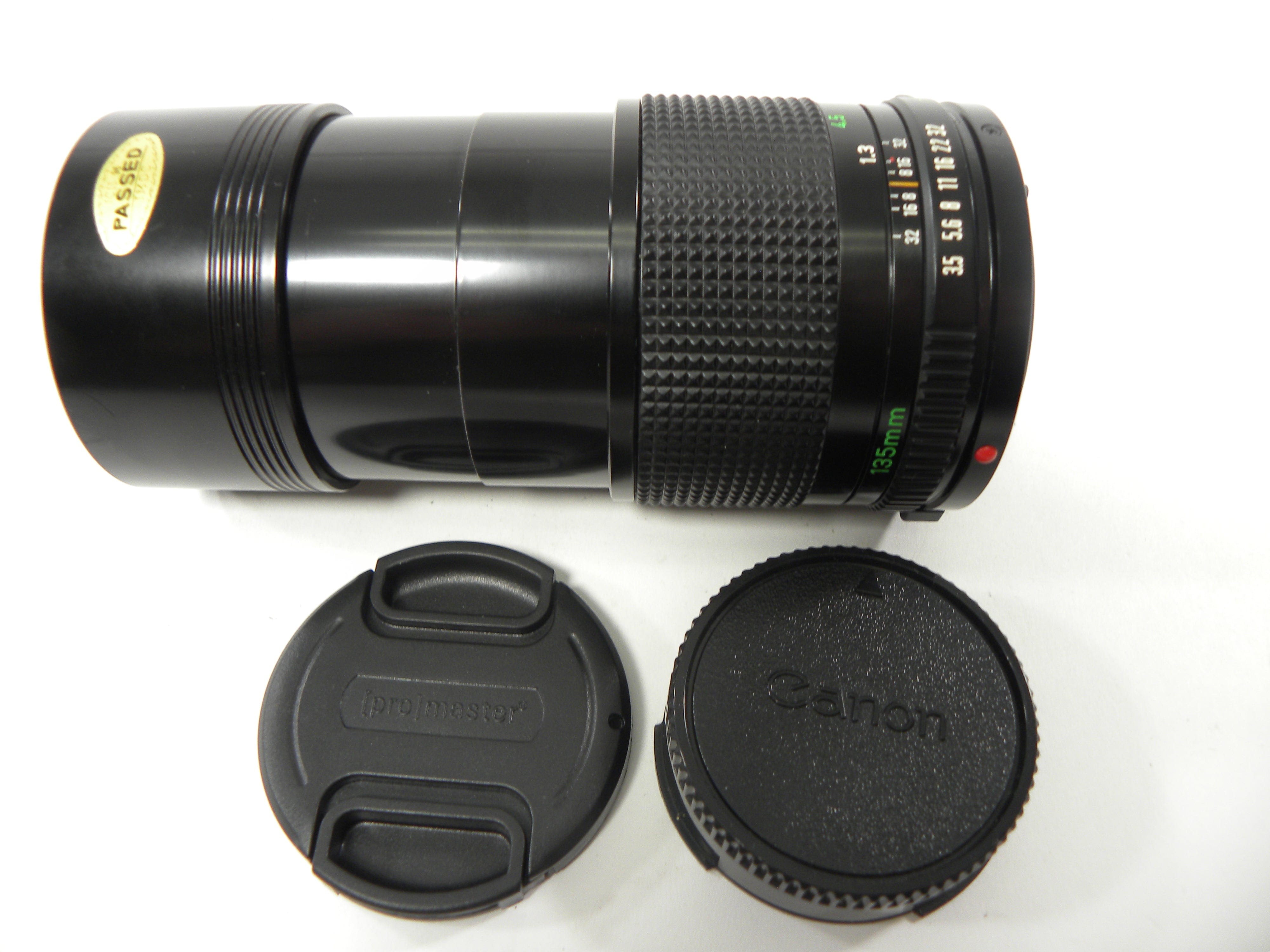 Canon FD 135mm f3.5 Lens