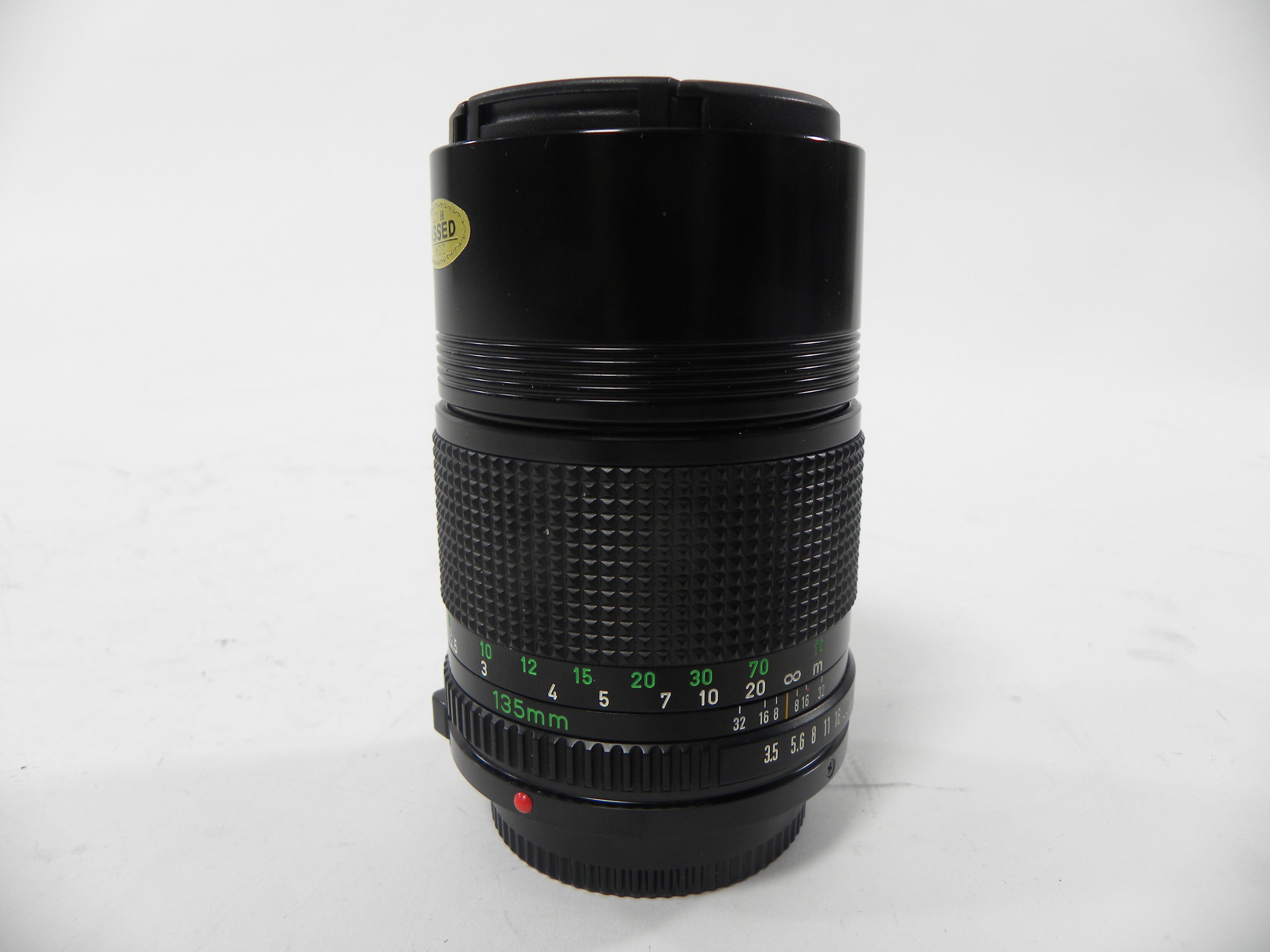 Canon FD 135mm f3.5 Lens