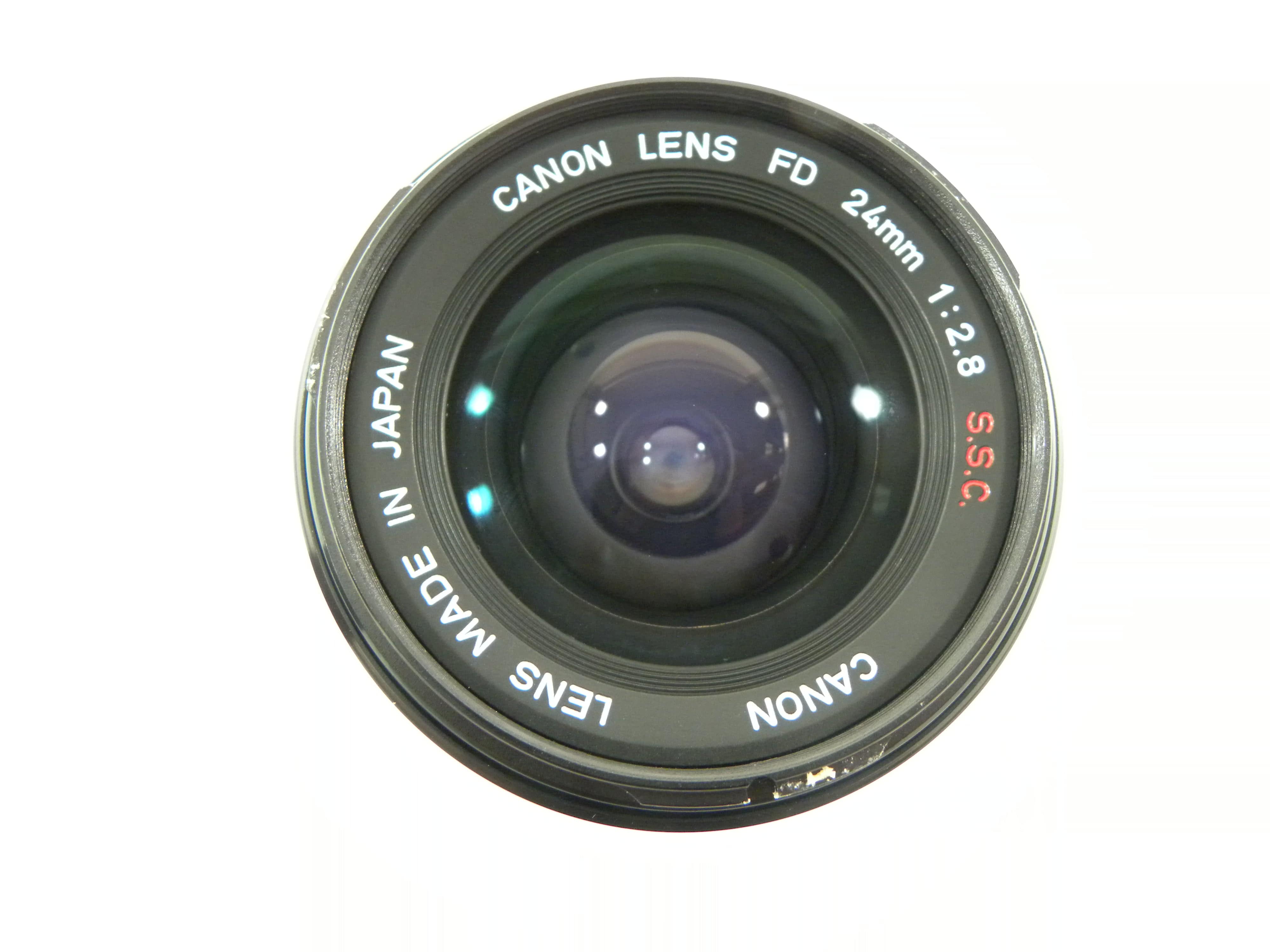 Canon FD 24mm f2.8 S.S.C.