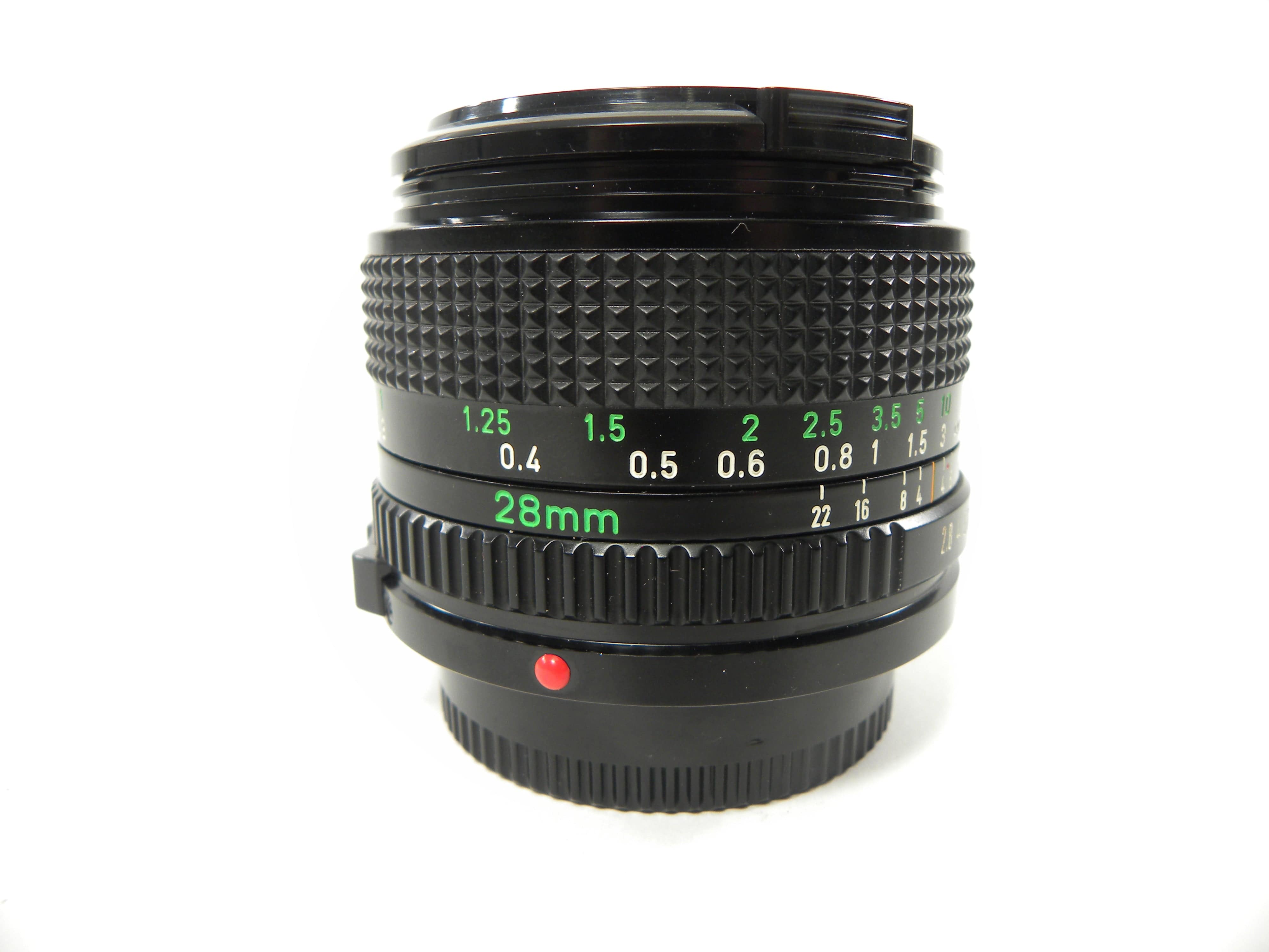 Canon FD 28mm f2.8