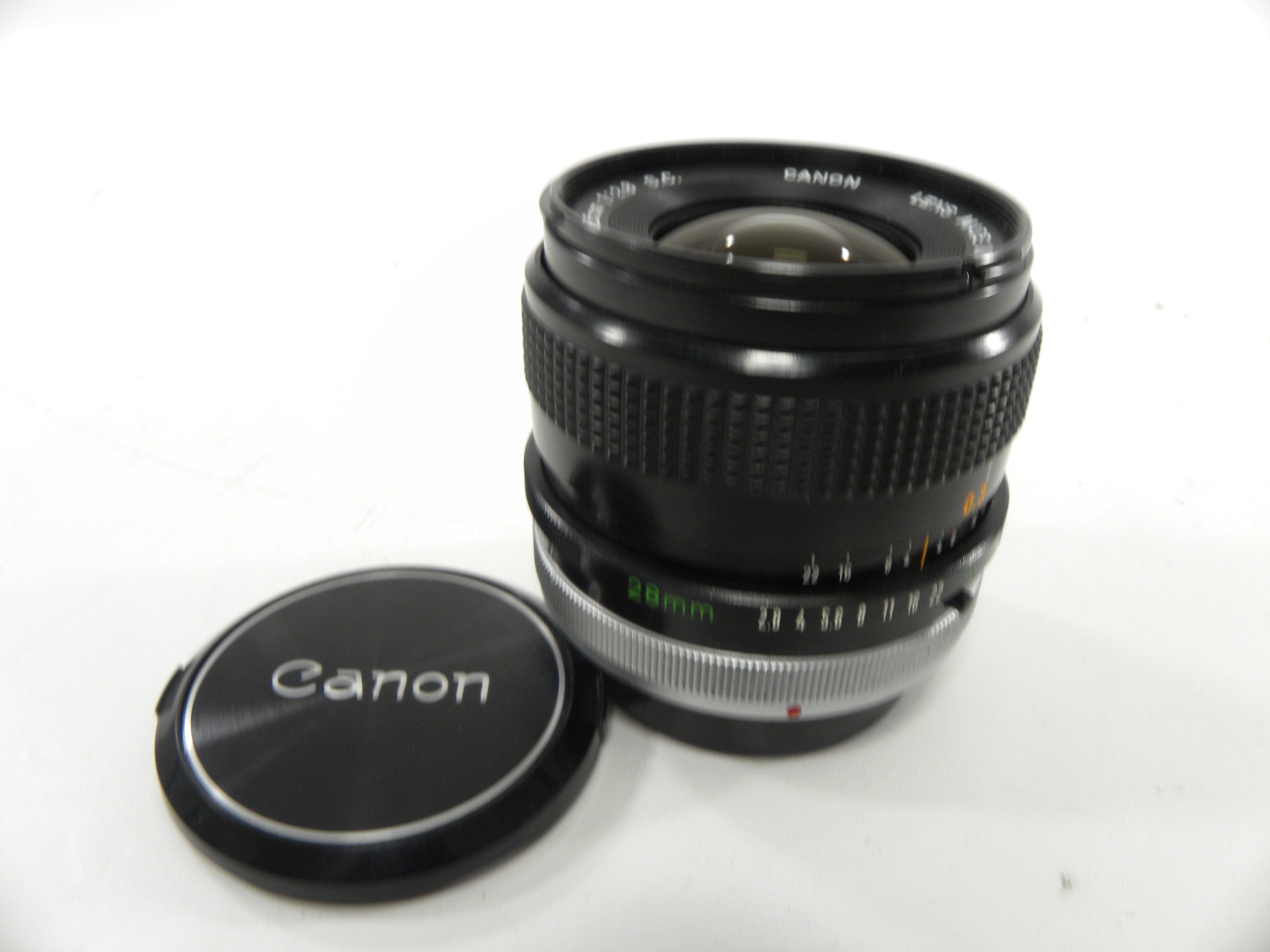 Canon FD 28mm f2.8 S.C.
