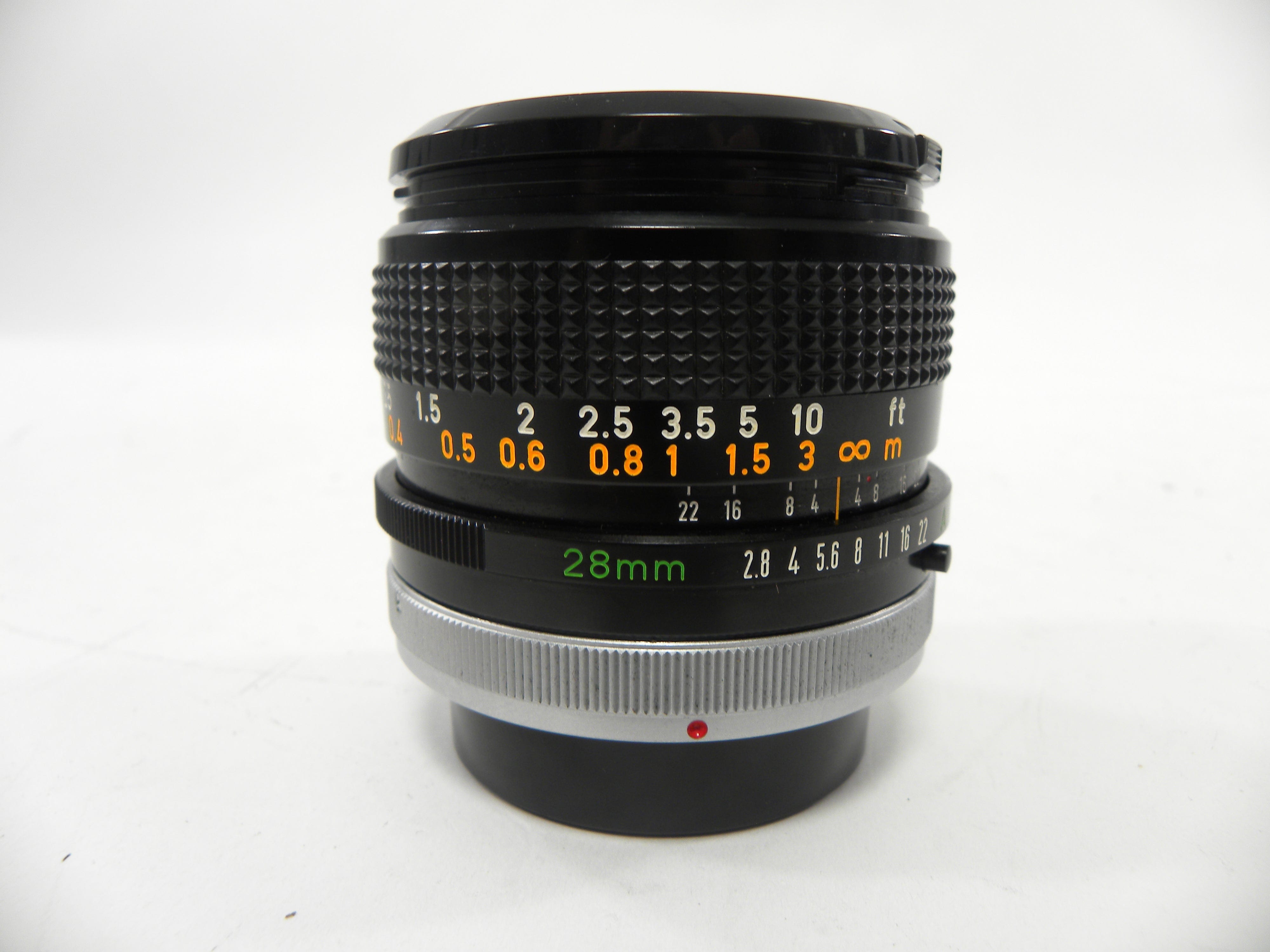 Canon FD 28mm f2.8 S.C.