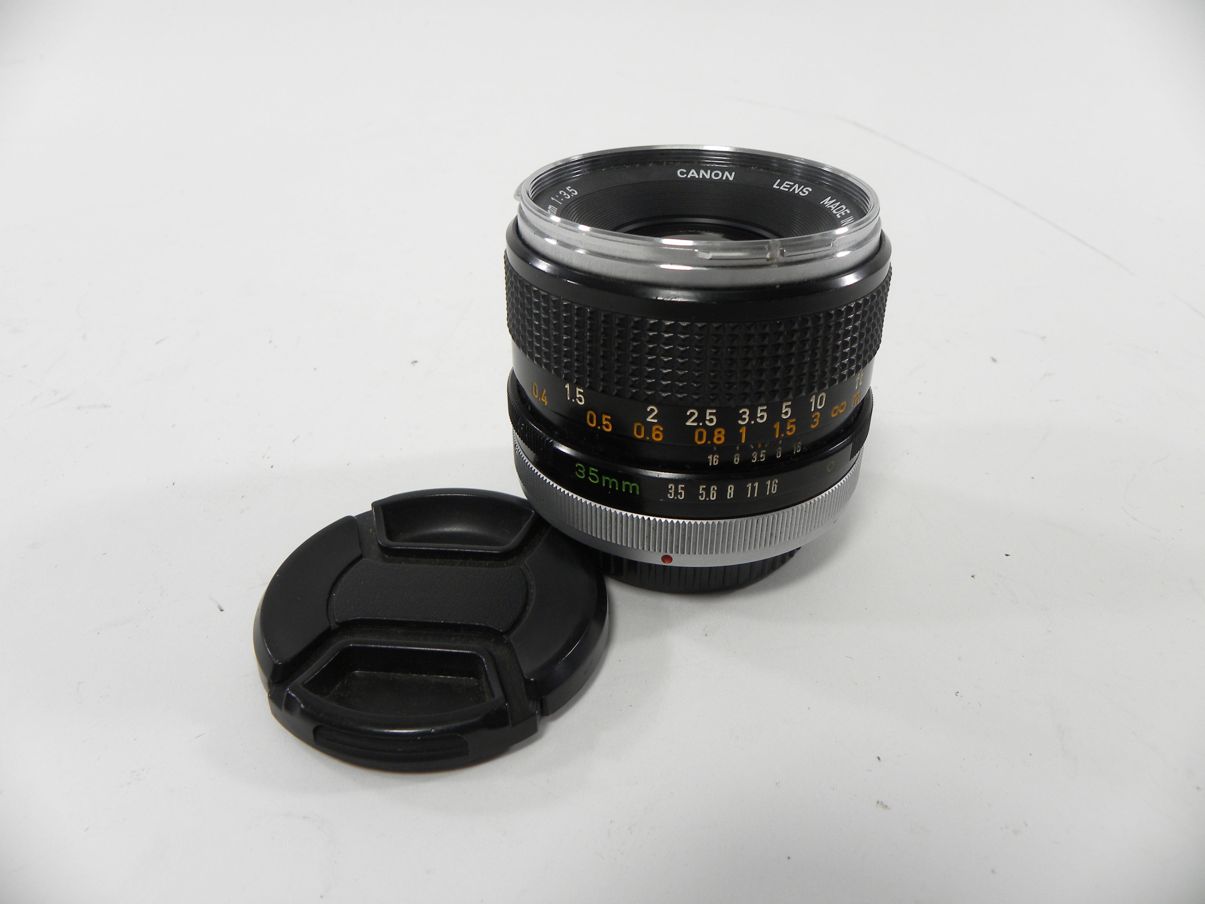 Canon FD 35mm f3.5