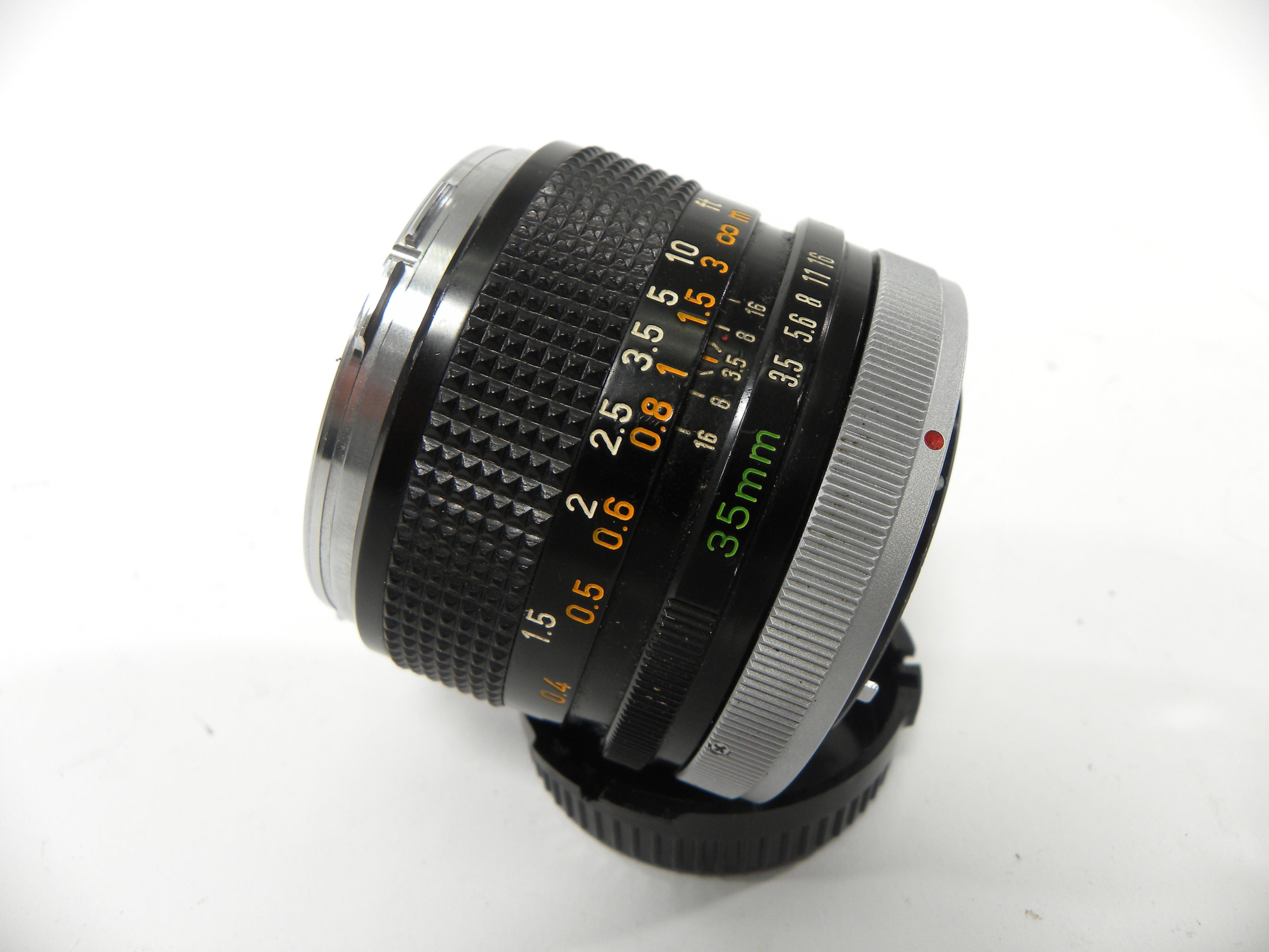 Canon FD 35mm f3.5