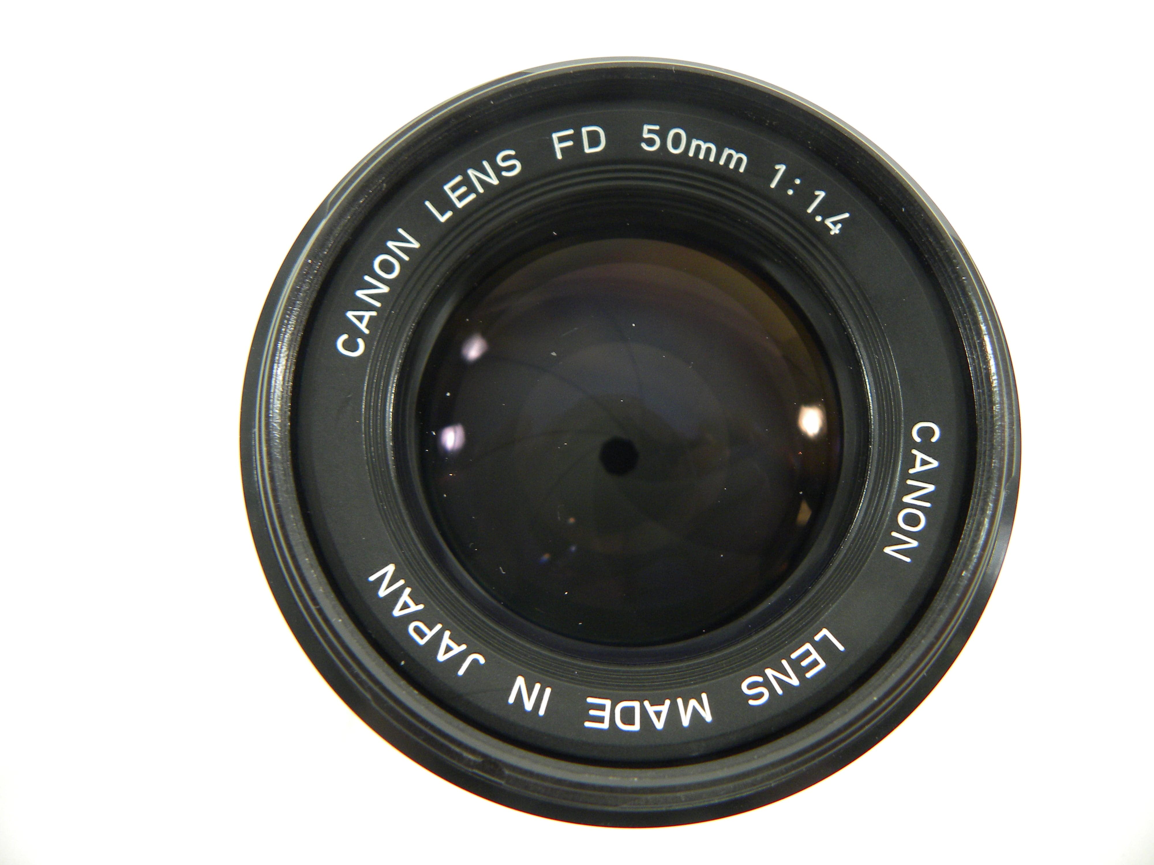 Canon FD 50mm f1.4