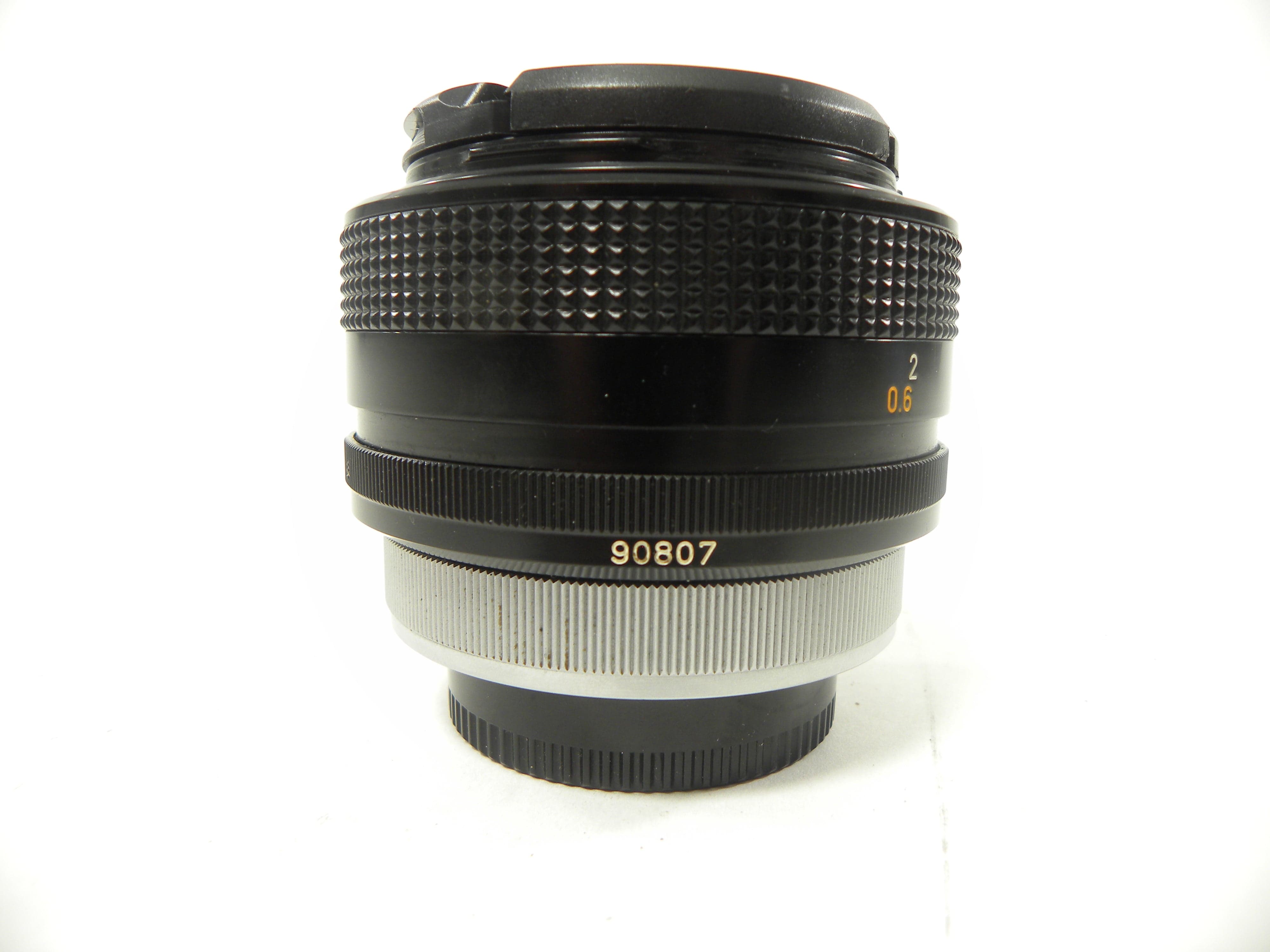 Canon FD 55mm f1.2 S.S.C.