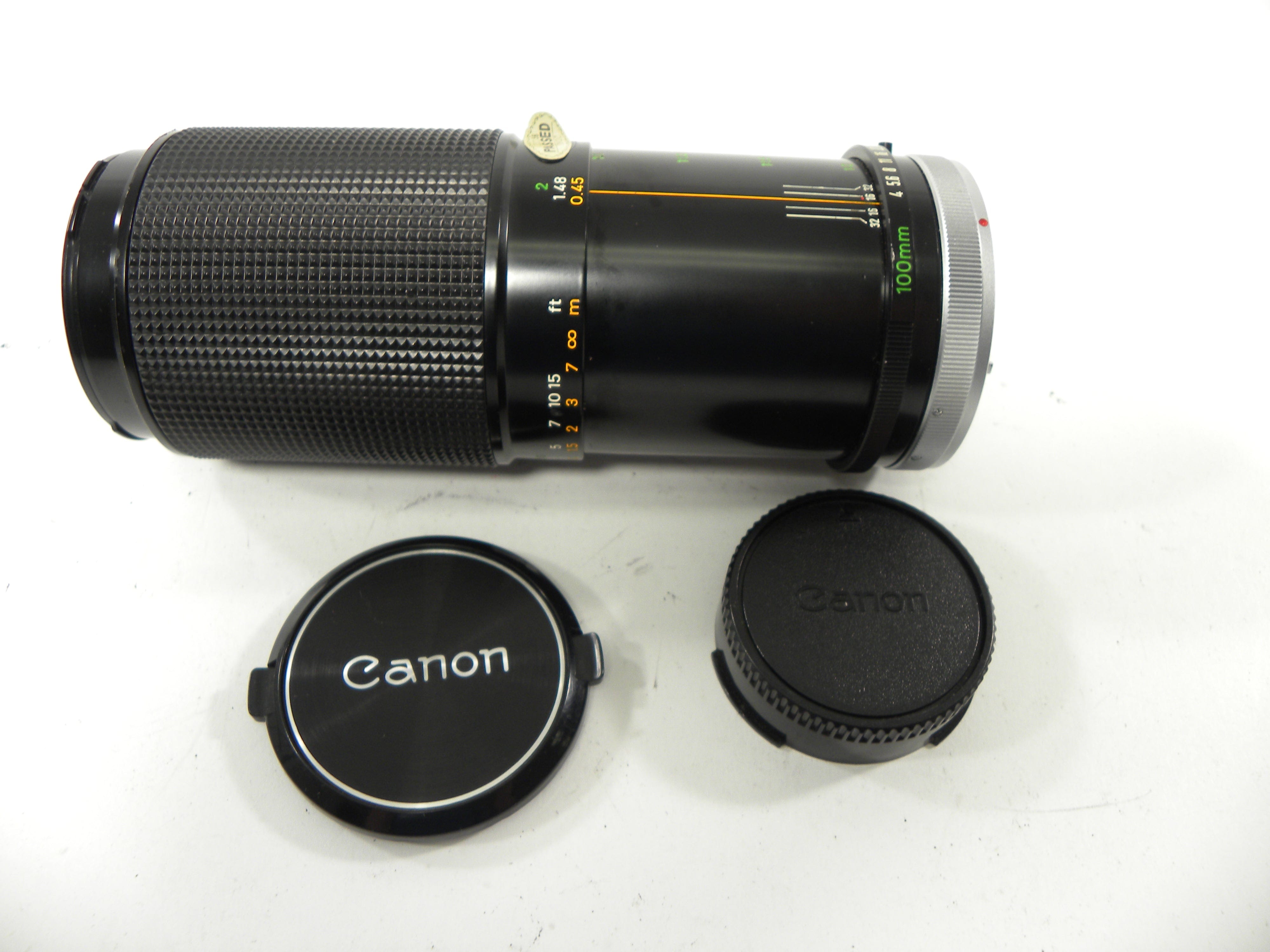 Canon FD Macro 100mm f4 S.C.