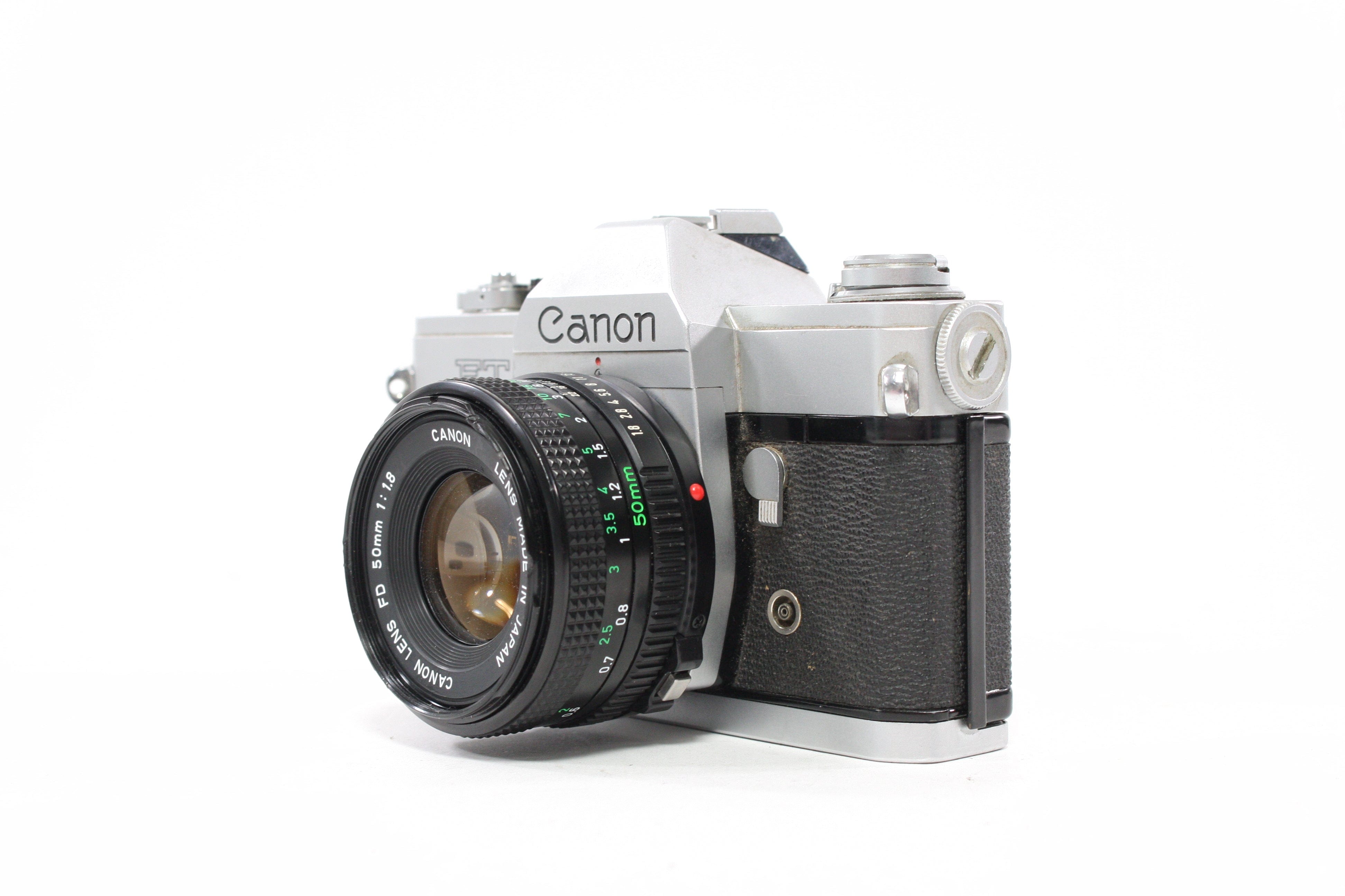 Canon FT 35mm SLR Camera with 50mm f/1.8 Lens