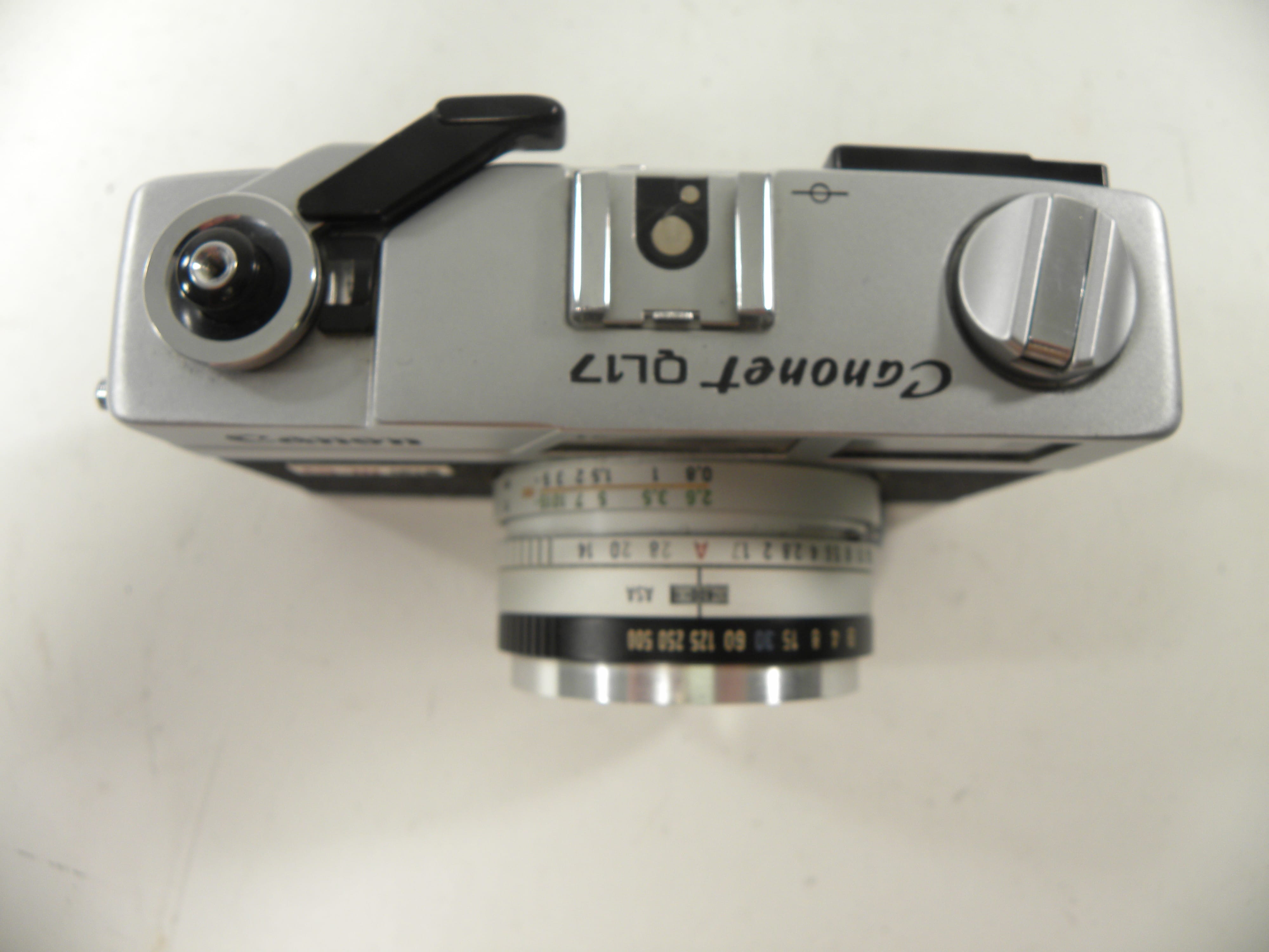 Canon G-III Canonet QL-17 35mm camera