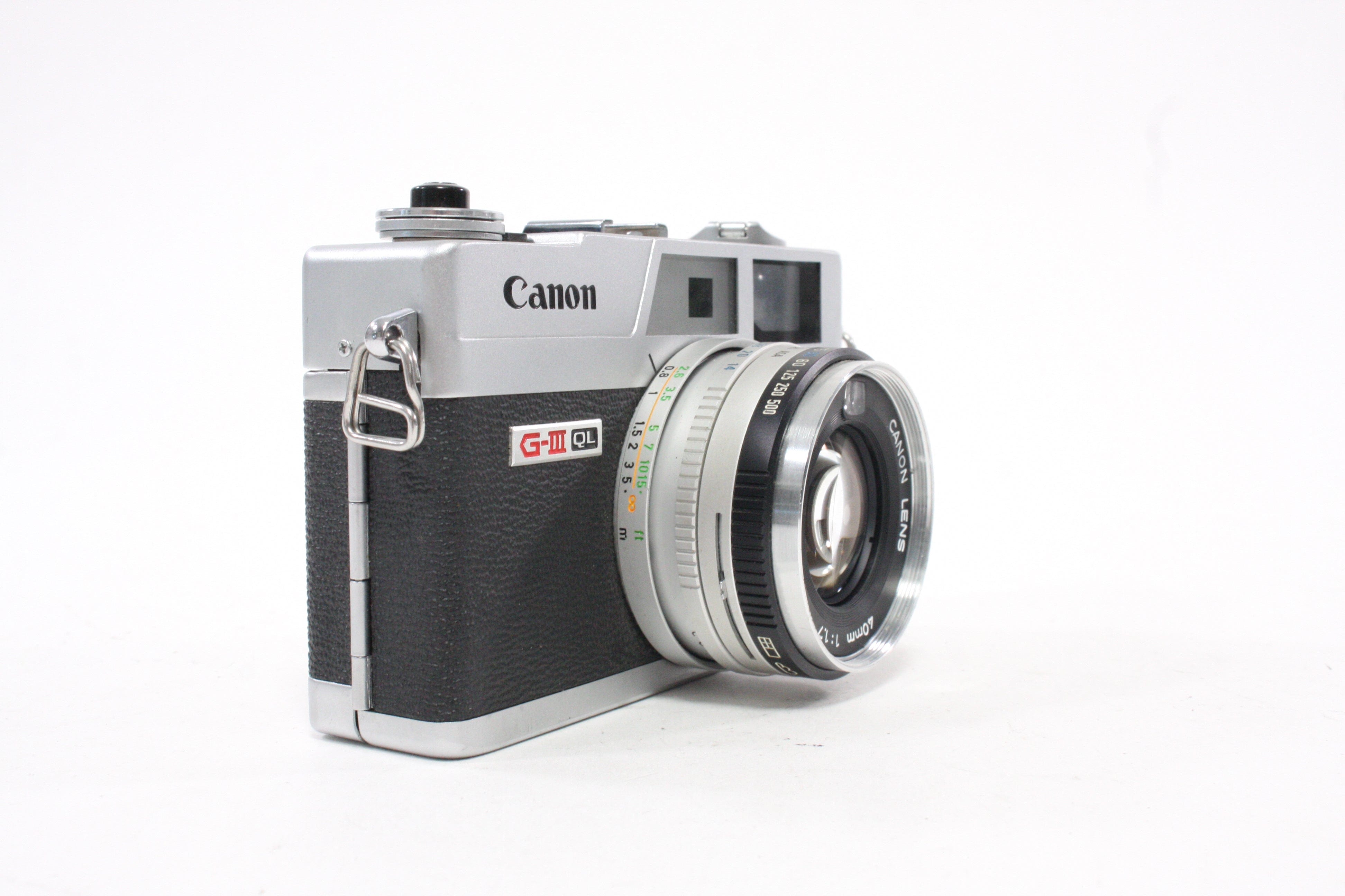 Canon G-III QL 35mm Camera with 40mm f/1.7 Lens