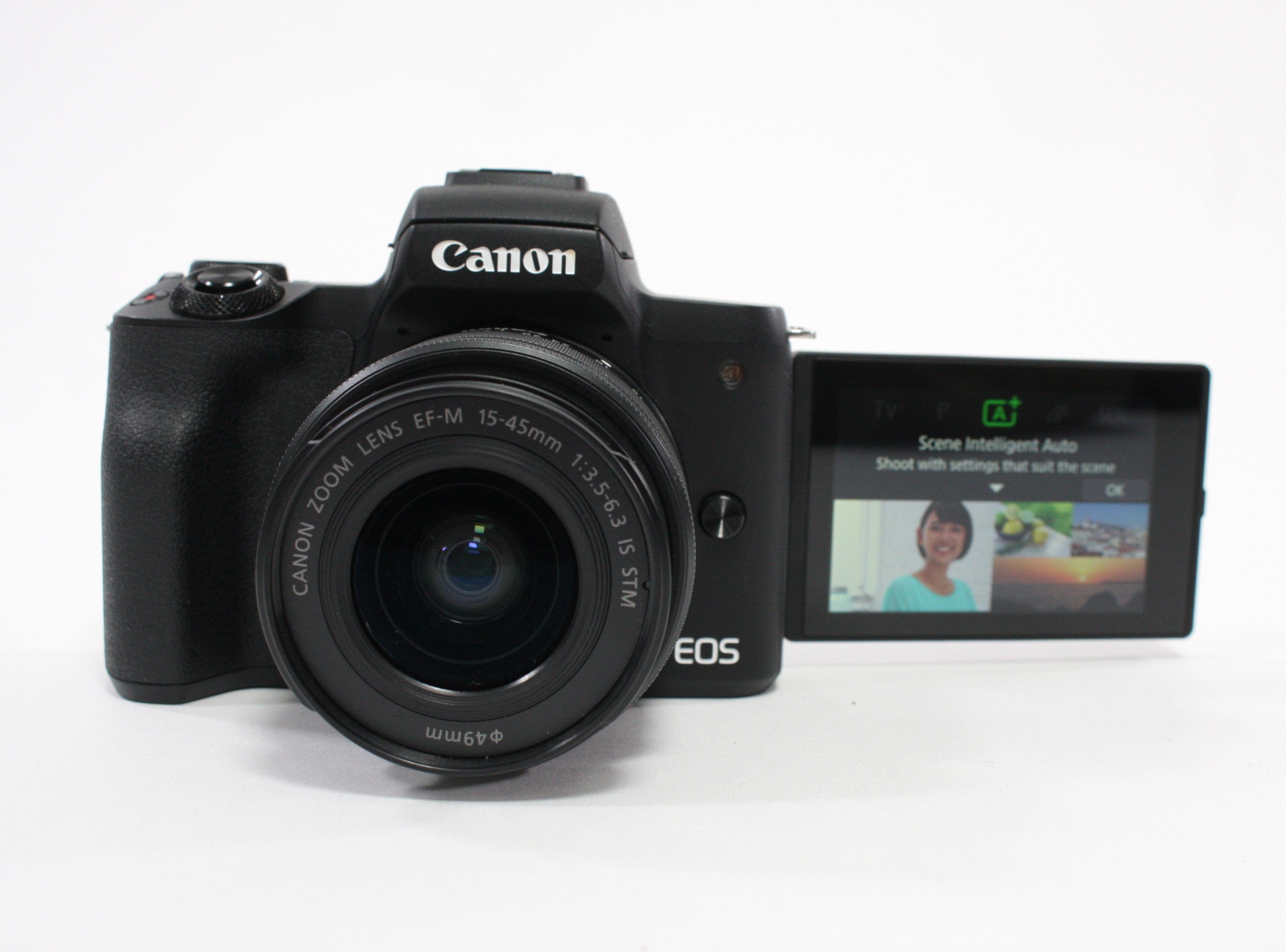 Canon M50 Mirrorless Digital Camera with 15-45mm f/3.5-6.3 Shutter Count < 4,000