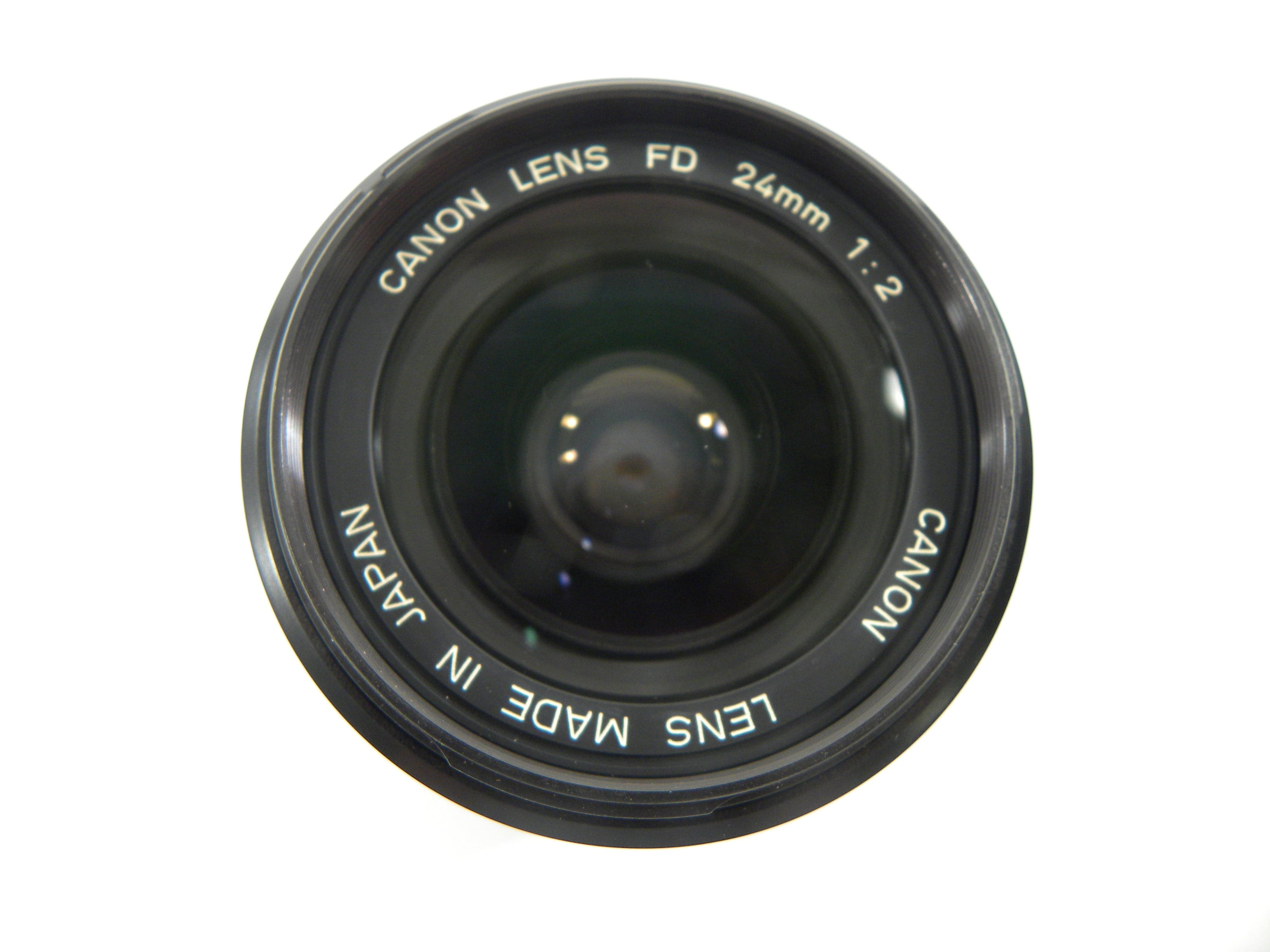 Canon NFD 24mm f2 lens