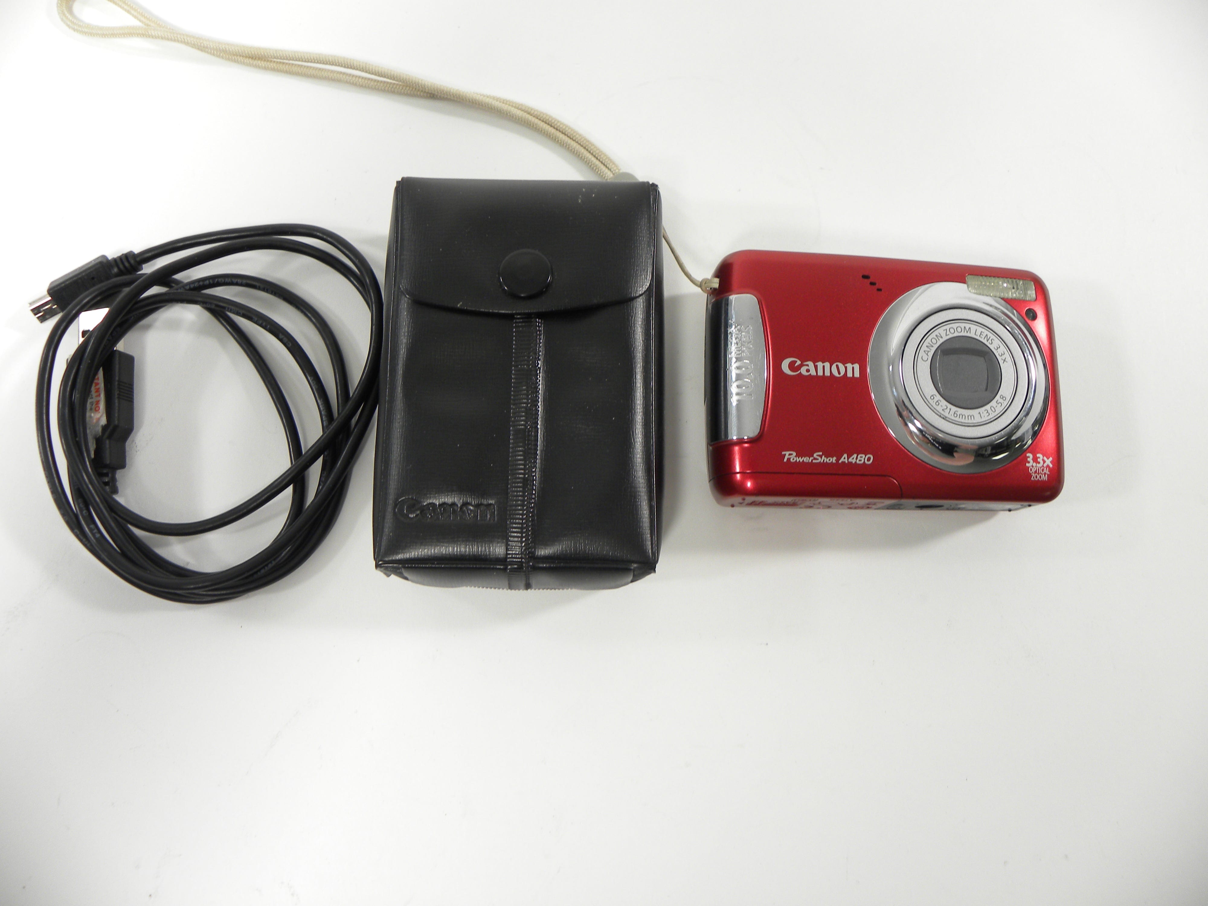 Canon Power Shot A480 10mp Digital Camera