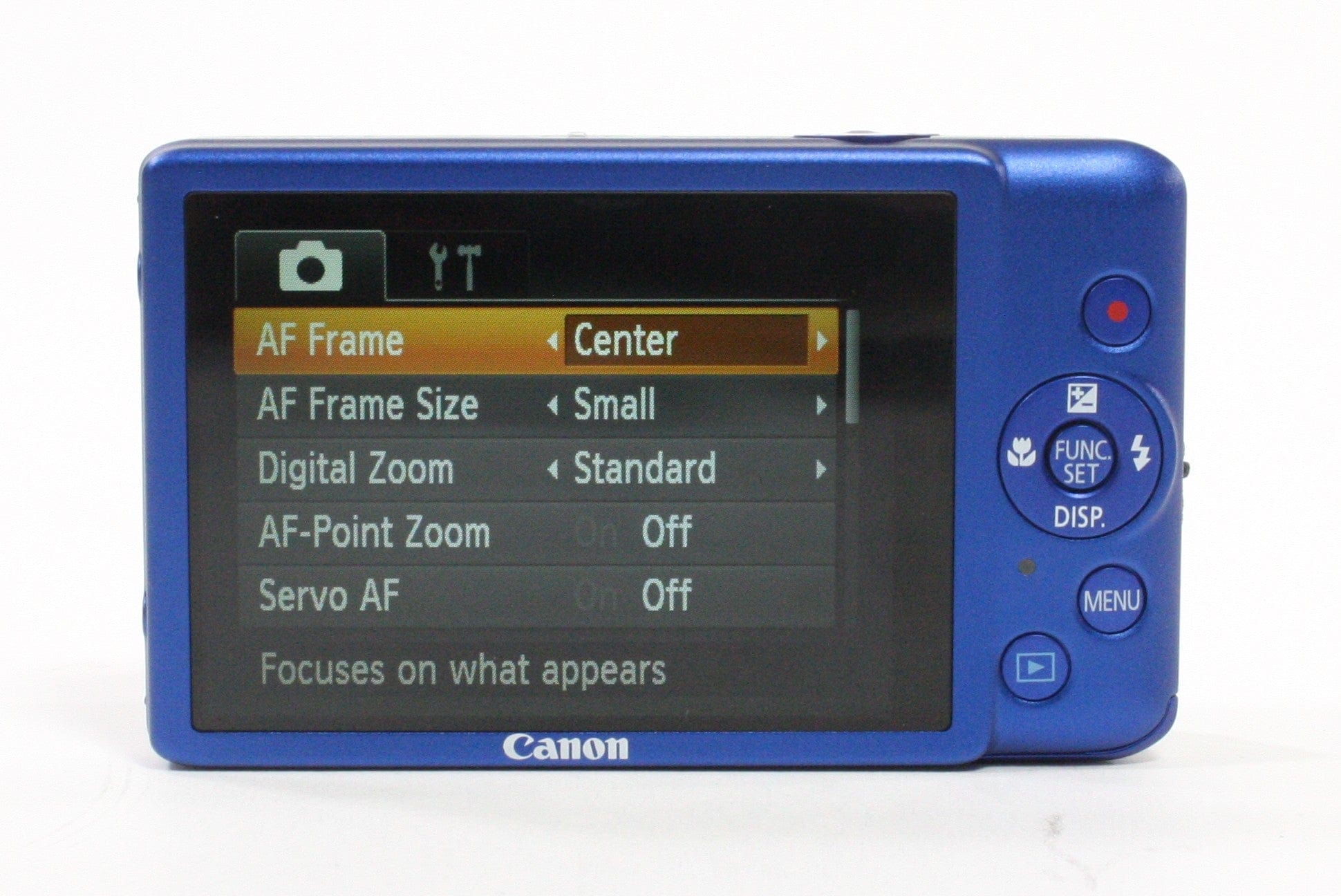 Canon Power-shot ELPH 100 HS 4x Zoom 12.1mp (Blue)