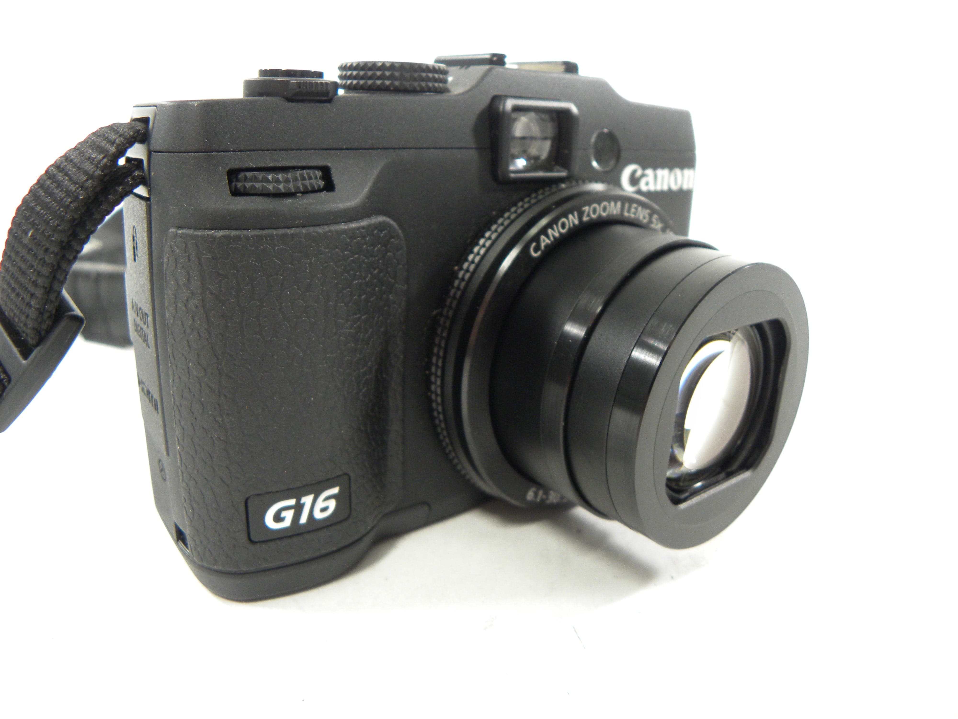 Canon Power Shot G16 12.1mp Digital Camera