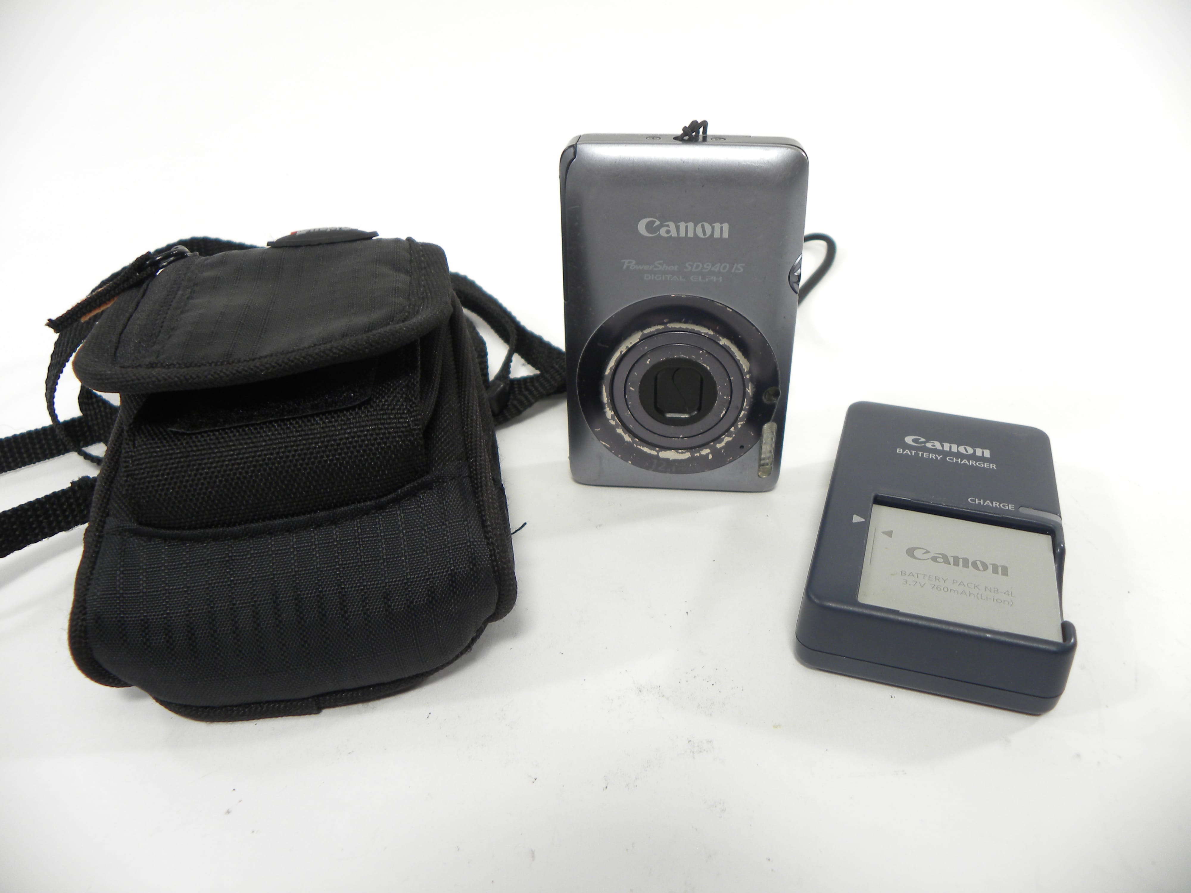 Canon Power Shot SD940 IS Digital Elph AS IS NO Returns!!