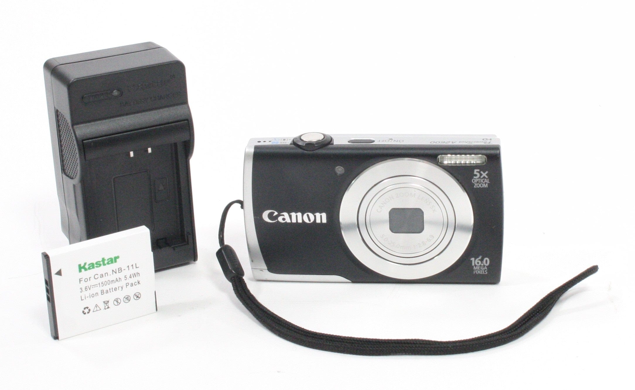 Canon Powershot A2600 5x Zoom 16mp Digital Camera