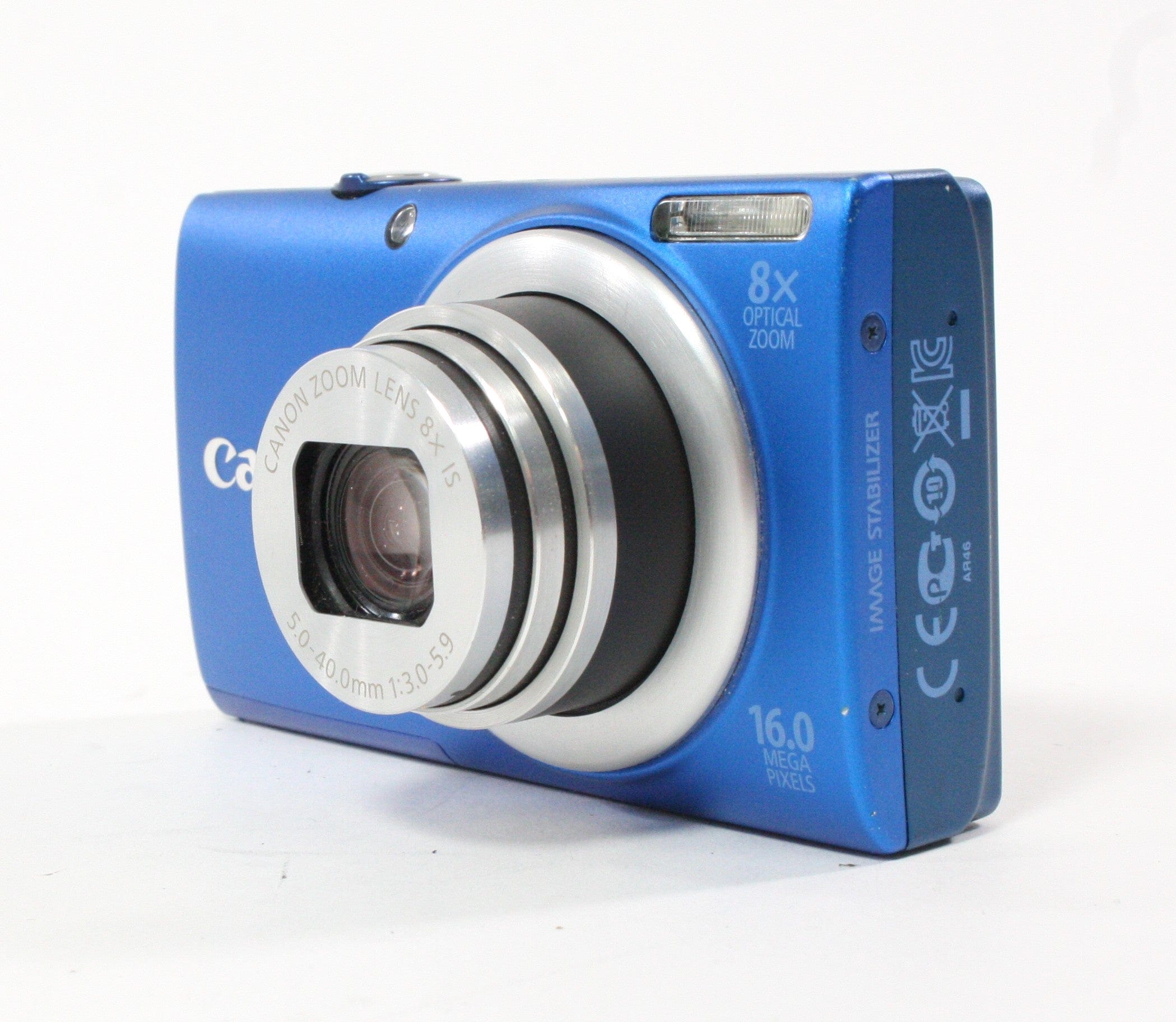 Canon PowerShot A4000 Digital Camera 8x Zoom 16.0mp (Blue)