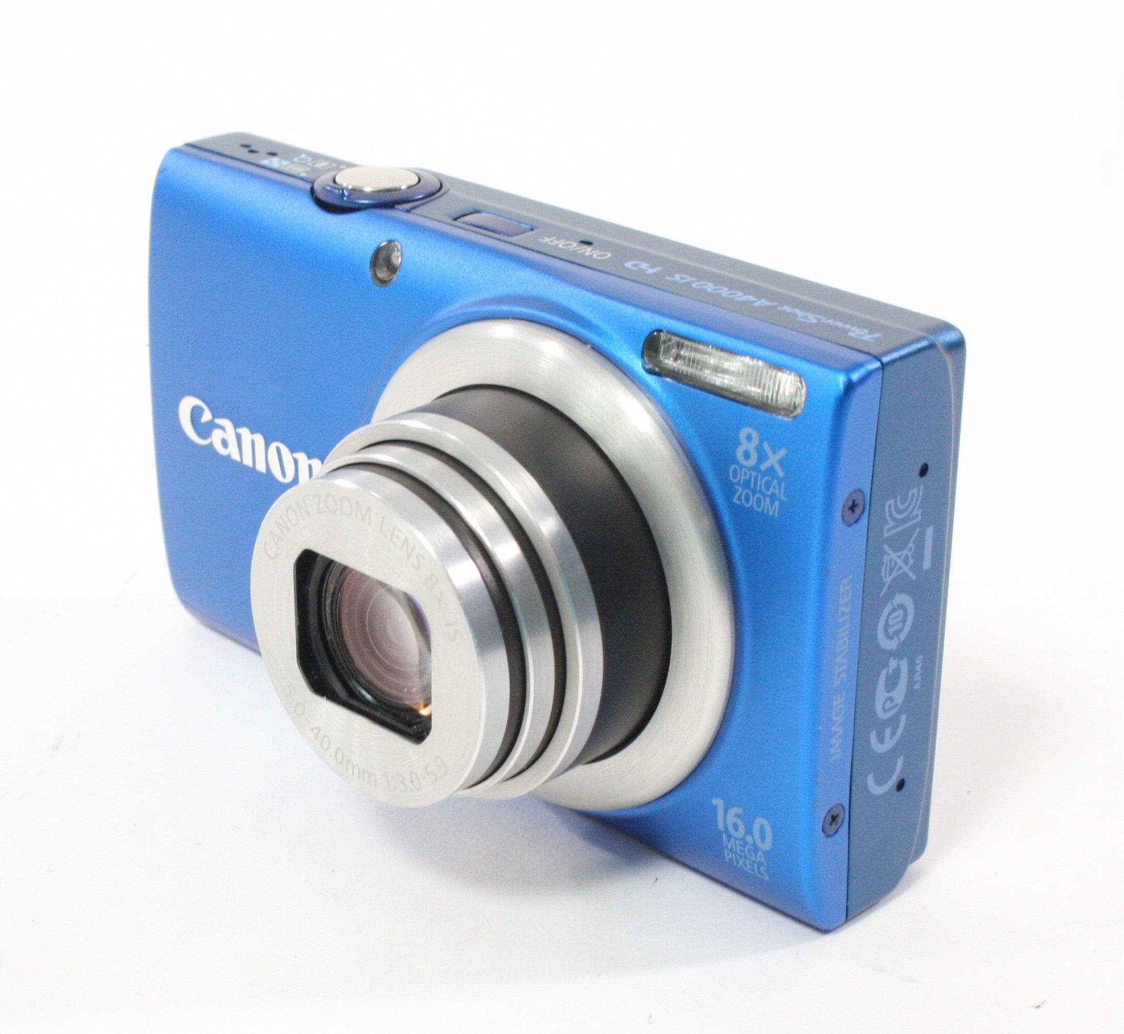 Canon Powershot A4000 ID HD Digital Camera 8x Zoom 16.0mp (Blue)