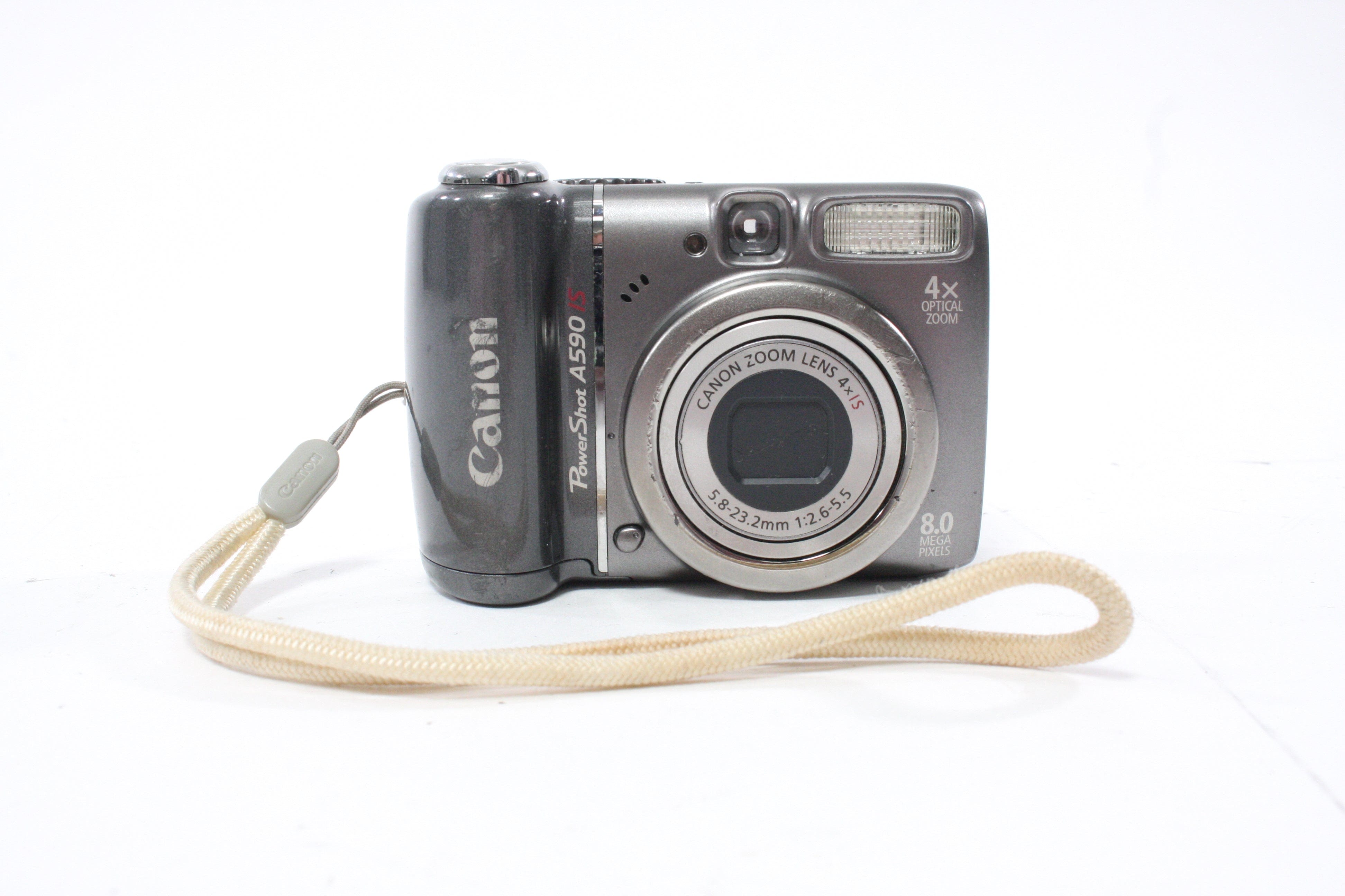 Canon PowerShot A590 IS Digital Point-and-Shoot Camera 4x Zoom 8.0mp