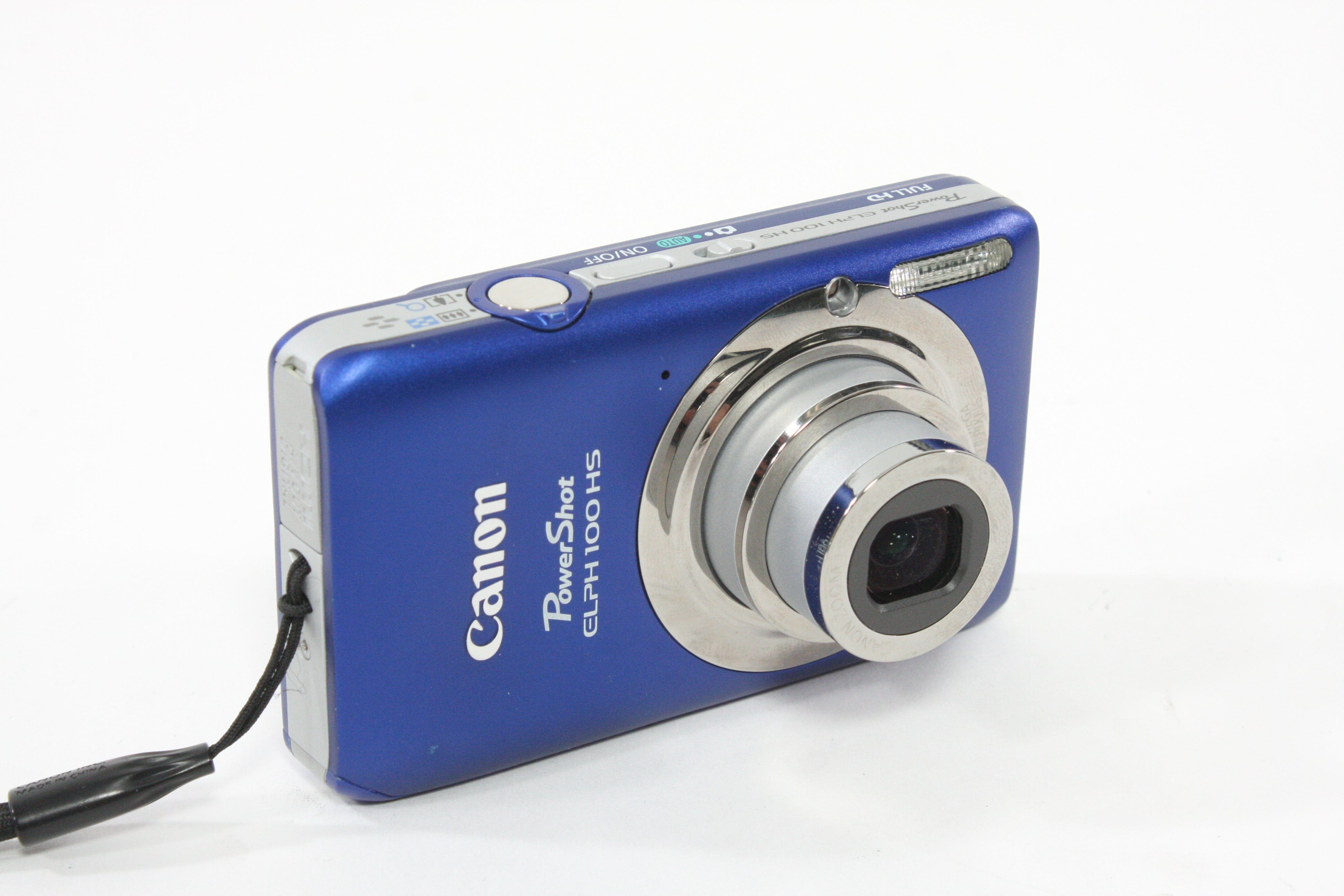 Canon PowerShot Elph 100 HS Digital Camera 12MP (Blue)
