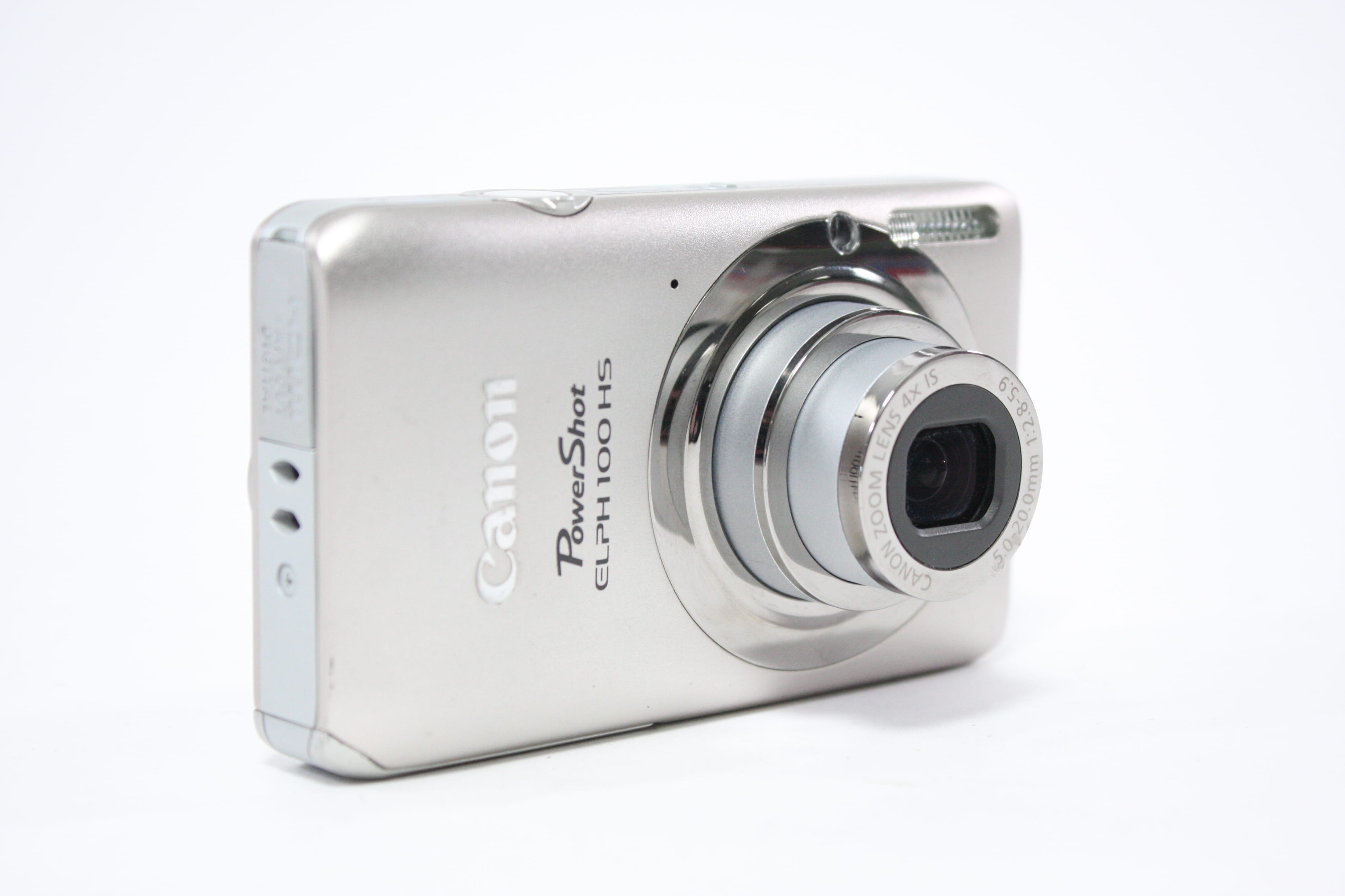 Canon PowerShot ELPH 100 HS Digital Point and Shoot Camera 4x Zoom 12.1mp (Silver)