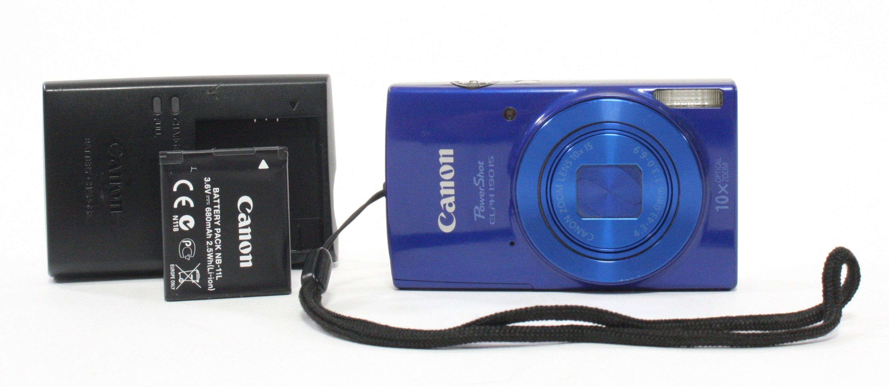 Canon PowerShot ELPH 190 IS 10x Zoom 20mp Digital Camera