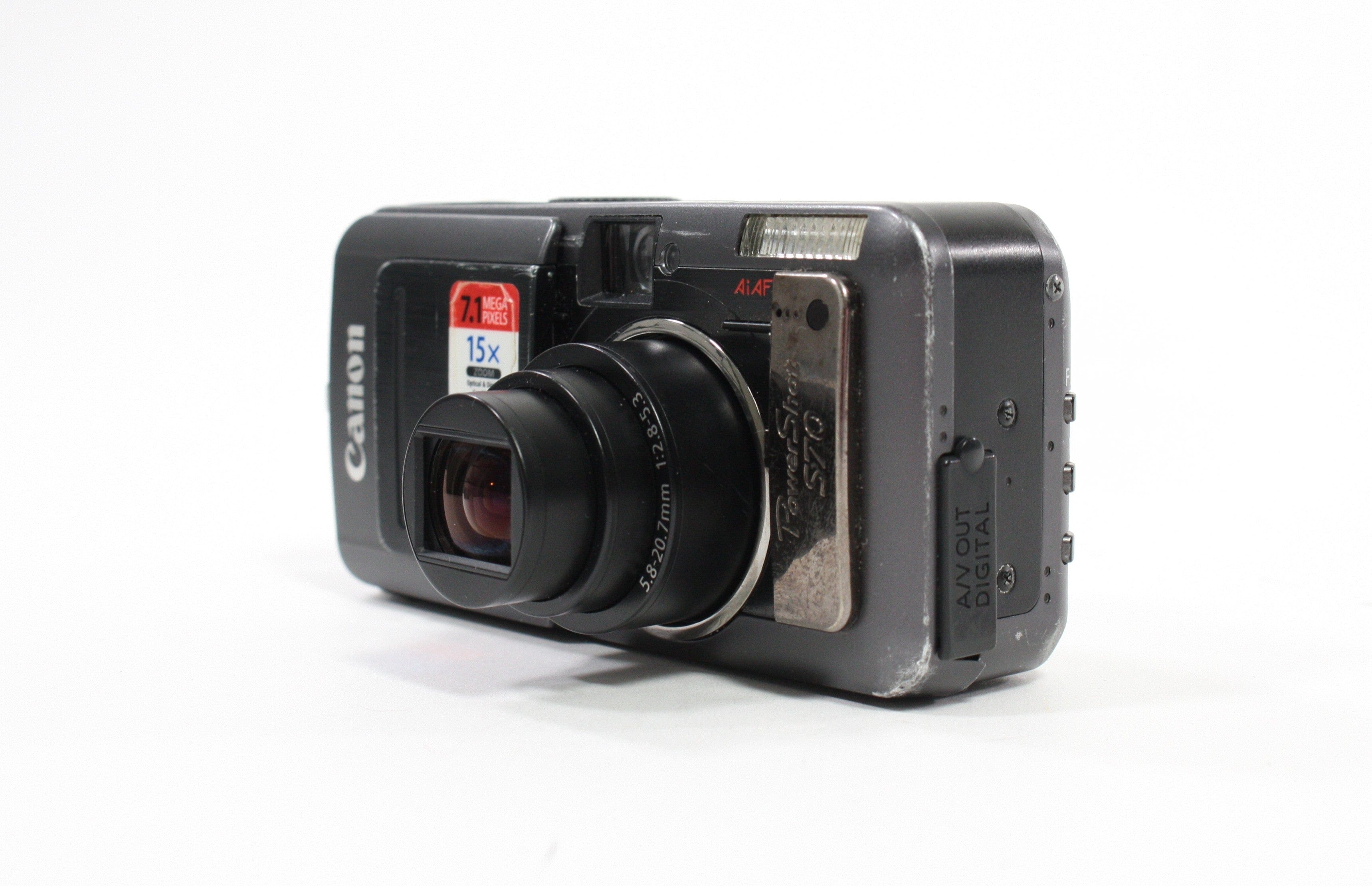Canon PowerShot S70 Digital Point-and-Shoot Camera 15x Zoom 7.1mp