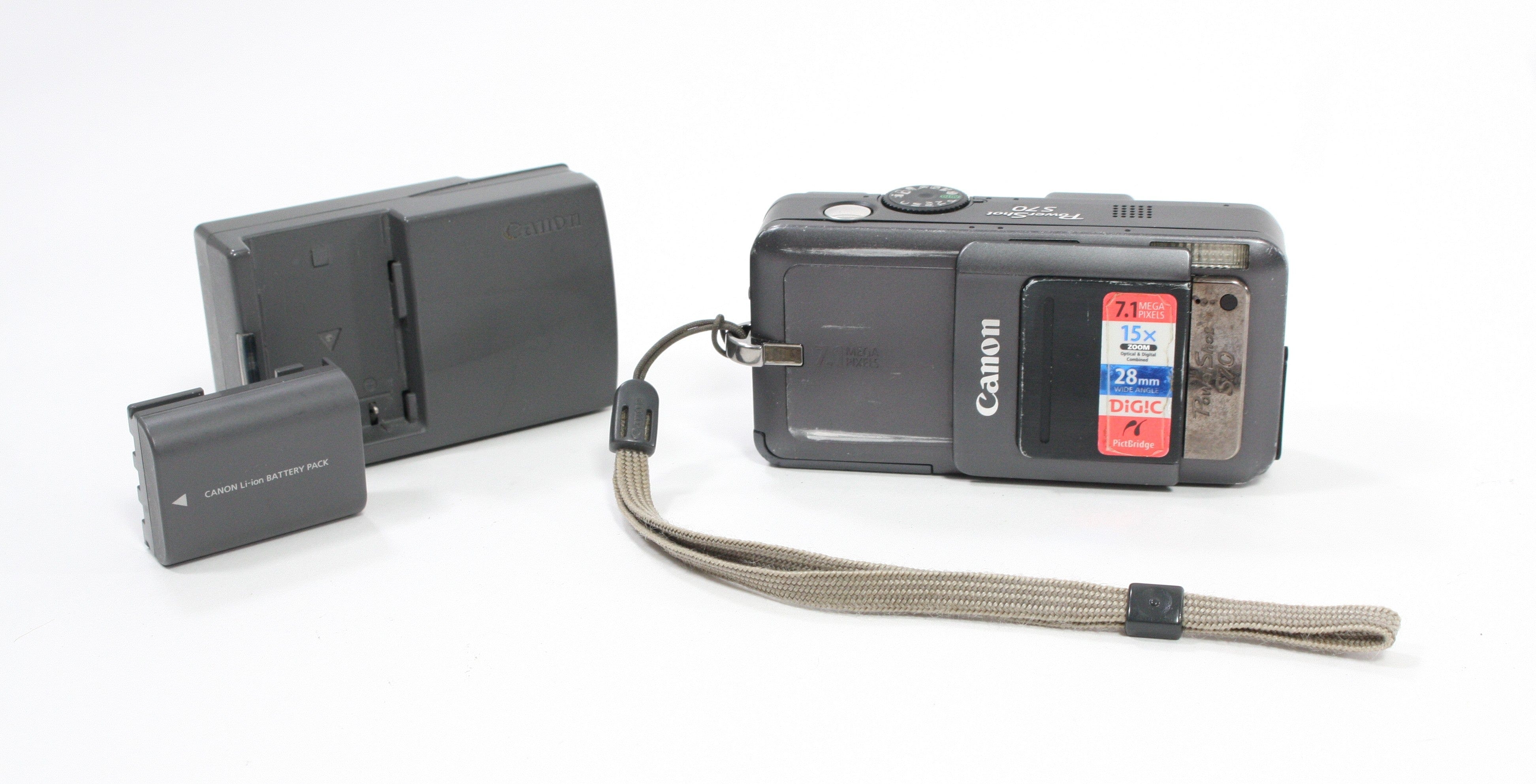 Canon PowerShot S70 Digital Point-and-Shoot Camera 15x Zoom 7.1mp