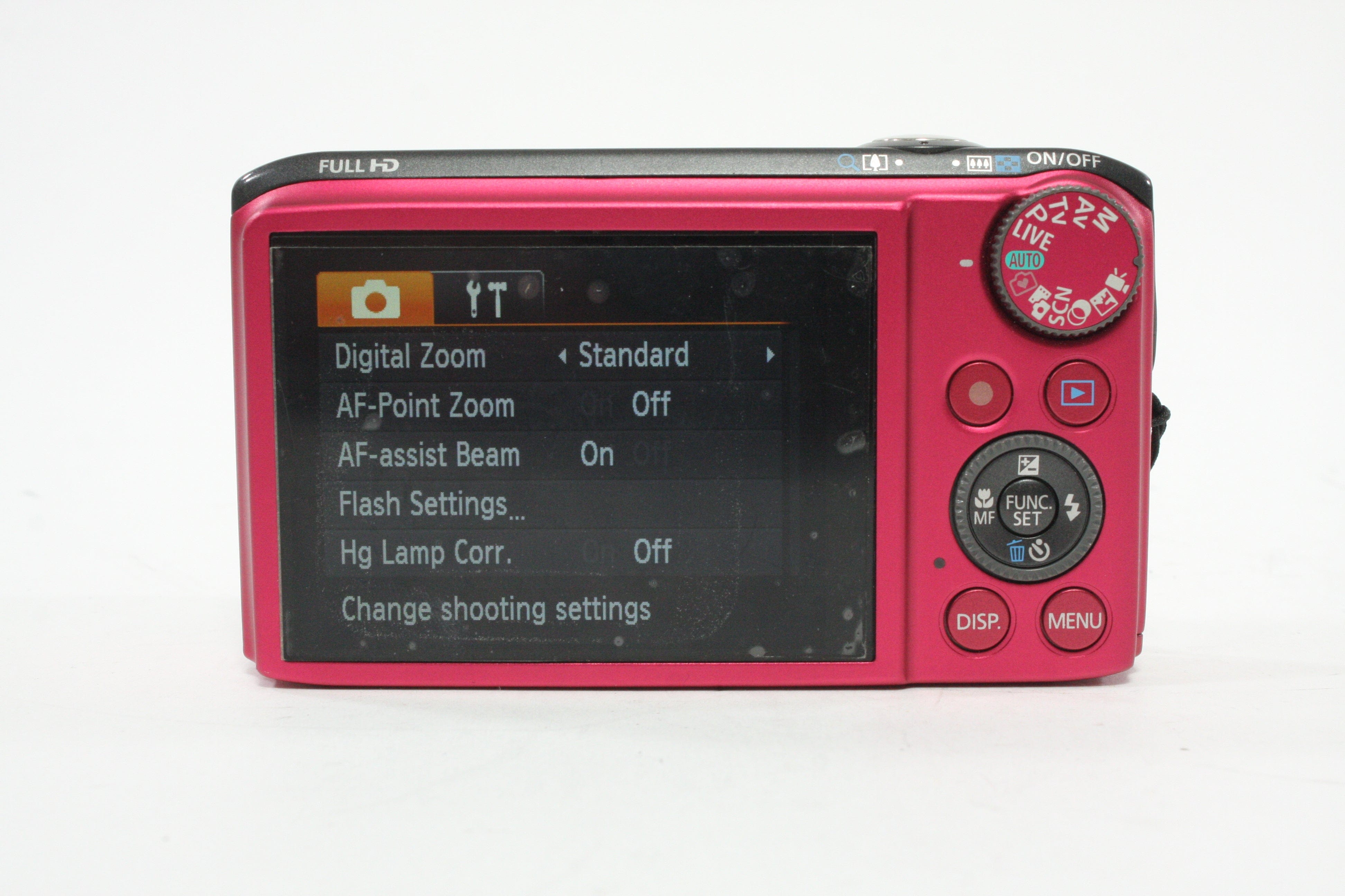 Canon PowerShot SX260 HS Digital Point-and-Shoot Camera 20x Zoom 21.1mp (Pink)