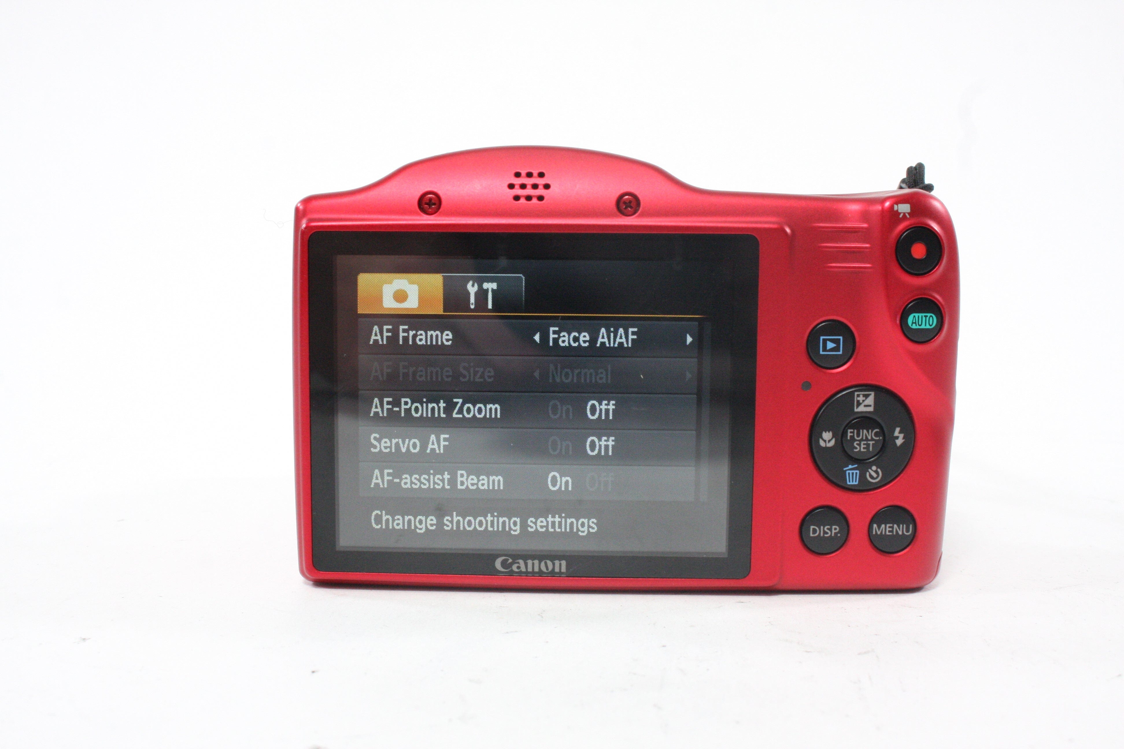 Canon PowerShot SX400 IS Digital Camera 30x Zoom 16.0mp (Red)