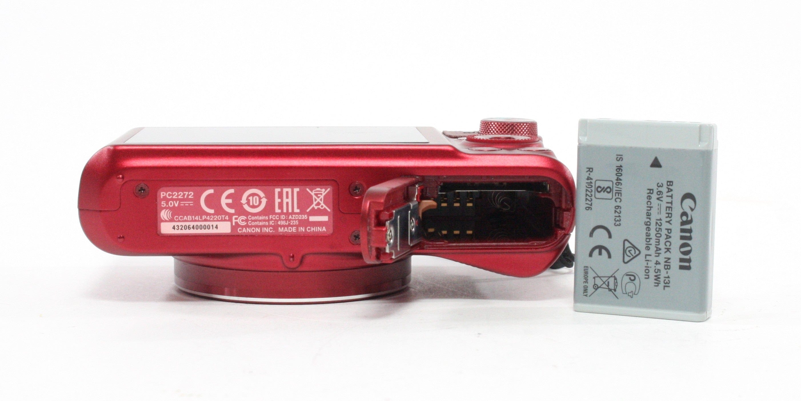 Canon PowerShot SX720 HS Digital Camera 40x Zoom 20.3mp (Red)