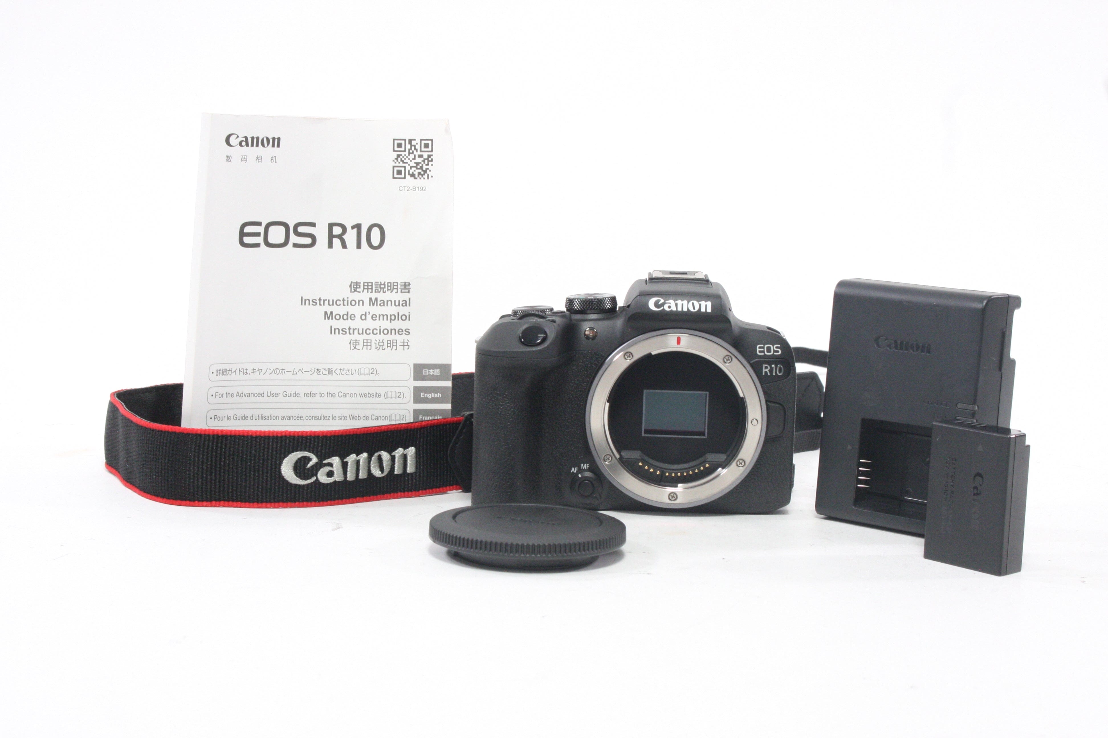 Canon R10 Mirrorless Digital Camera Body with a Shutter Count of less than 1,000