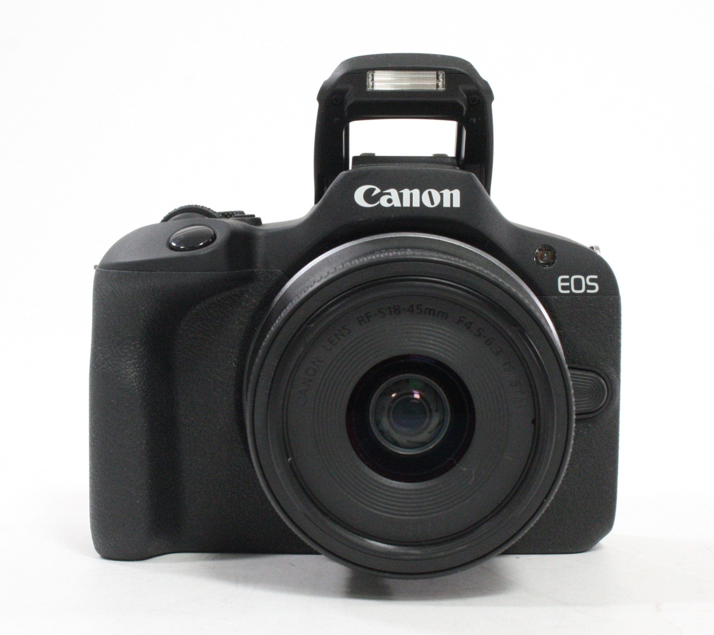 Canon R100 Mirrorless Digital Camera with 18-45mm f/4.5-5.6 IS STM Lens with Shutter Count (less than) 1,000