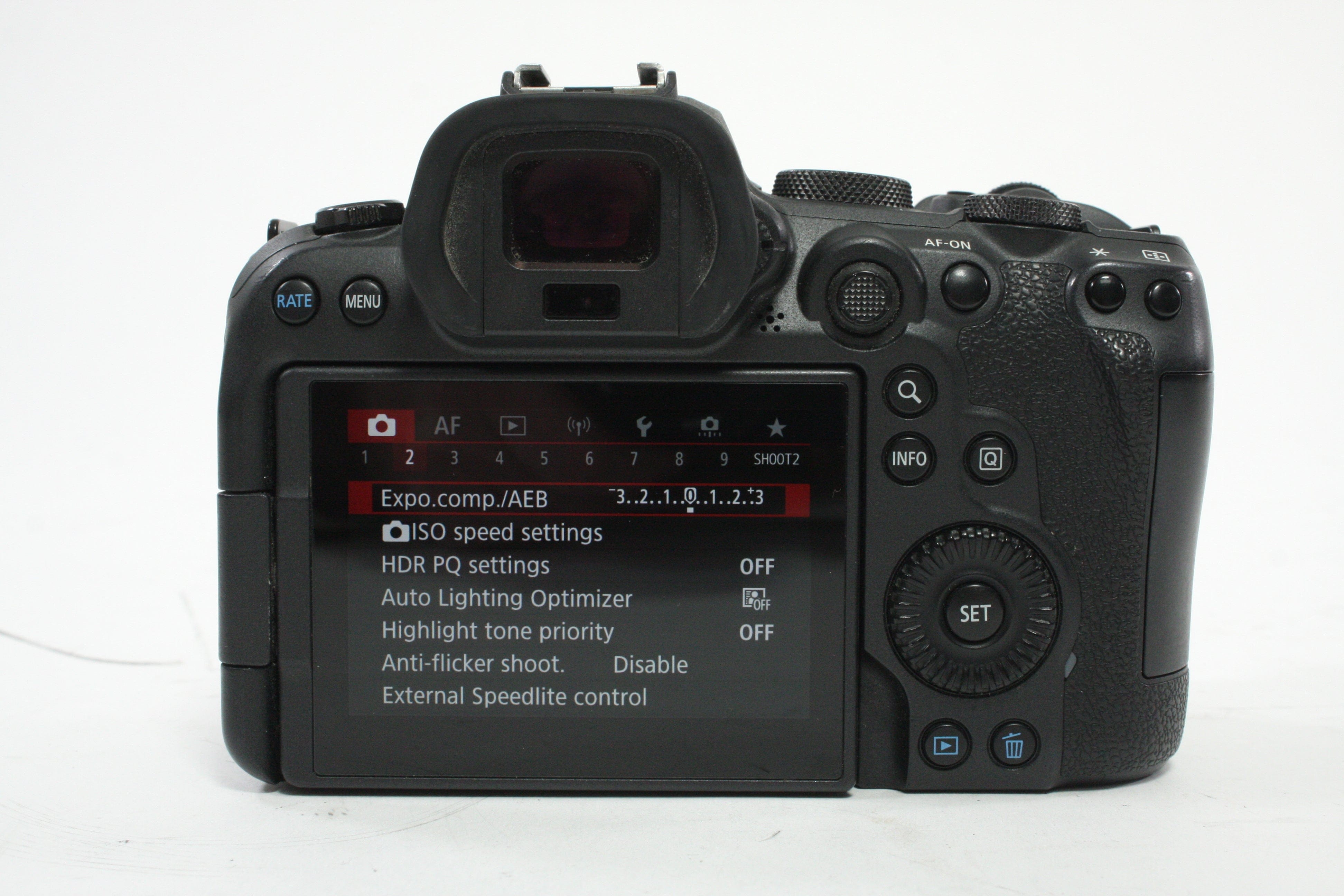 Canon R6 Mirrorless Camera Body with a Shutter Count of less than 18,000 (6% Shutter Life)