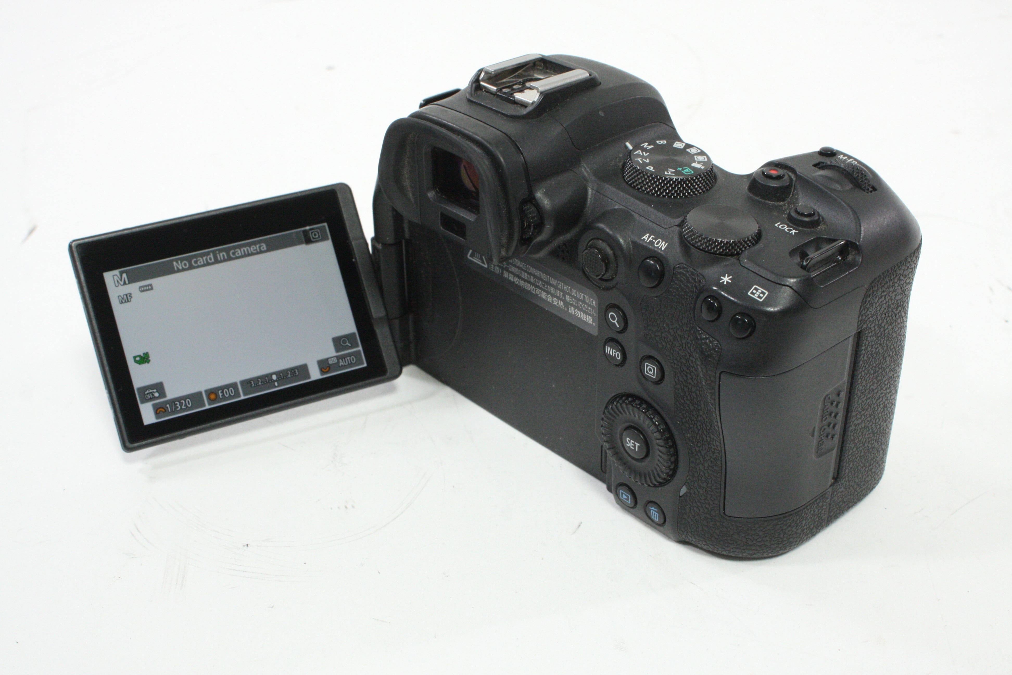 Canon R6 Mirrorless Camera Body with a Shutter Count of less than 18,000 (6% Shutter Life)