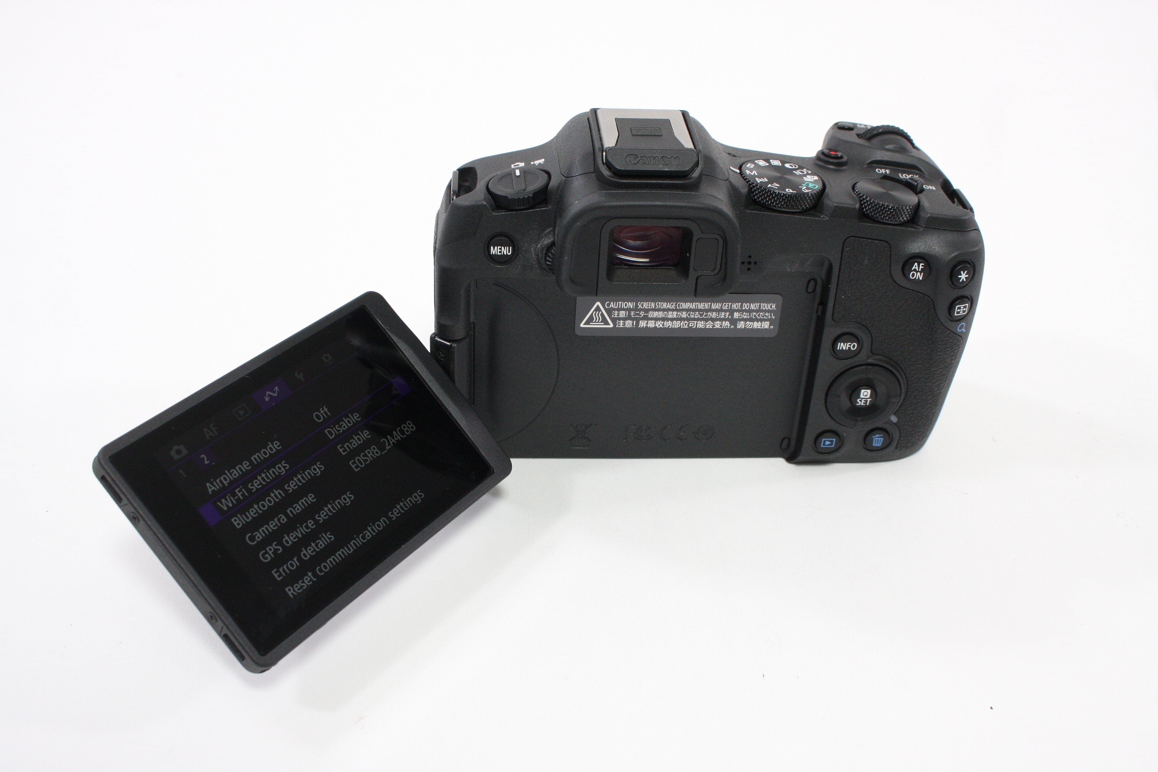 Canon R8 Mirrorless Digital Camera with Shutter Count Less Than 3,000