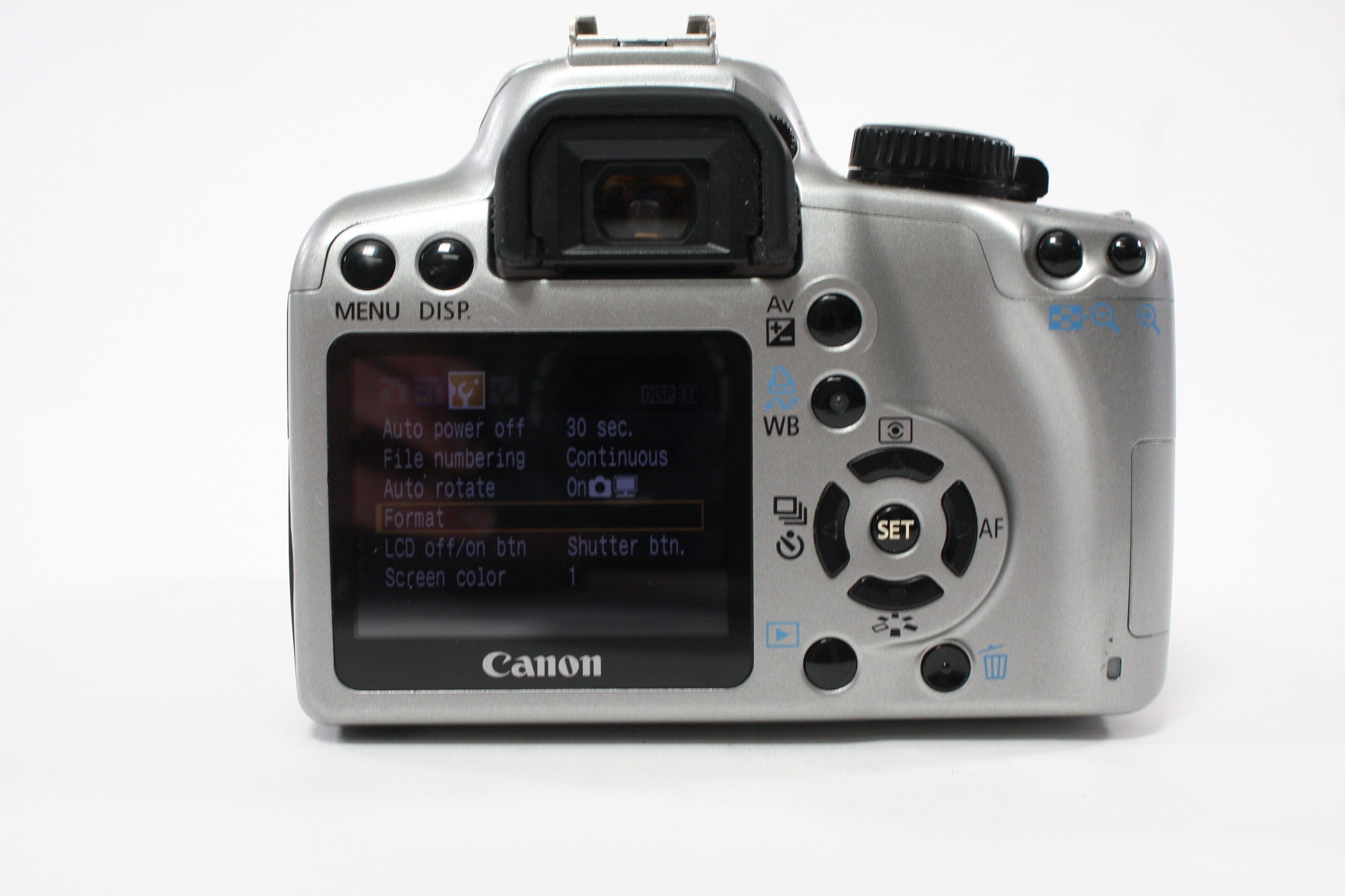 Canon Rebel Digital XS with 18-55mm f/3.5-5.6 Lens