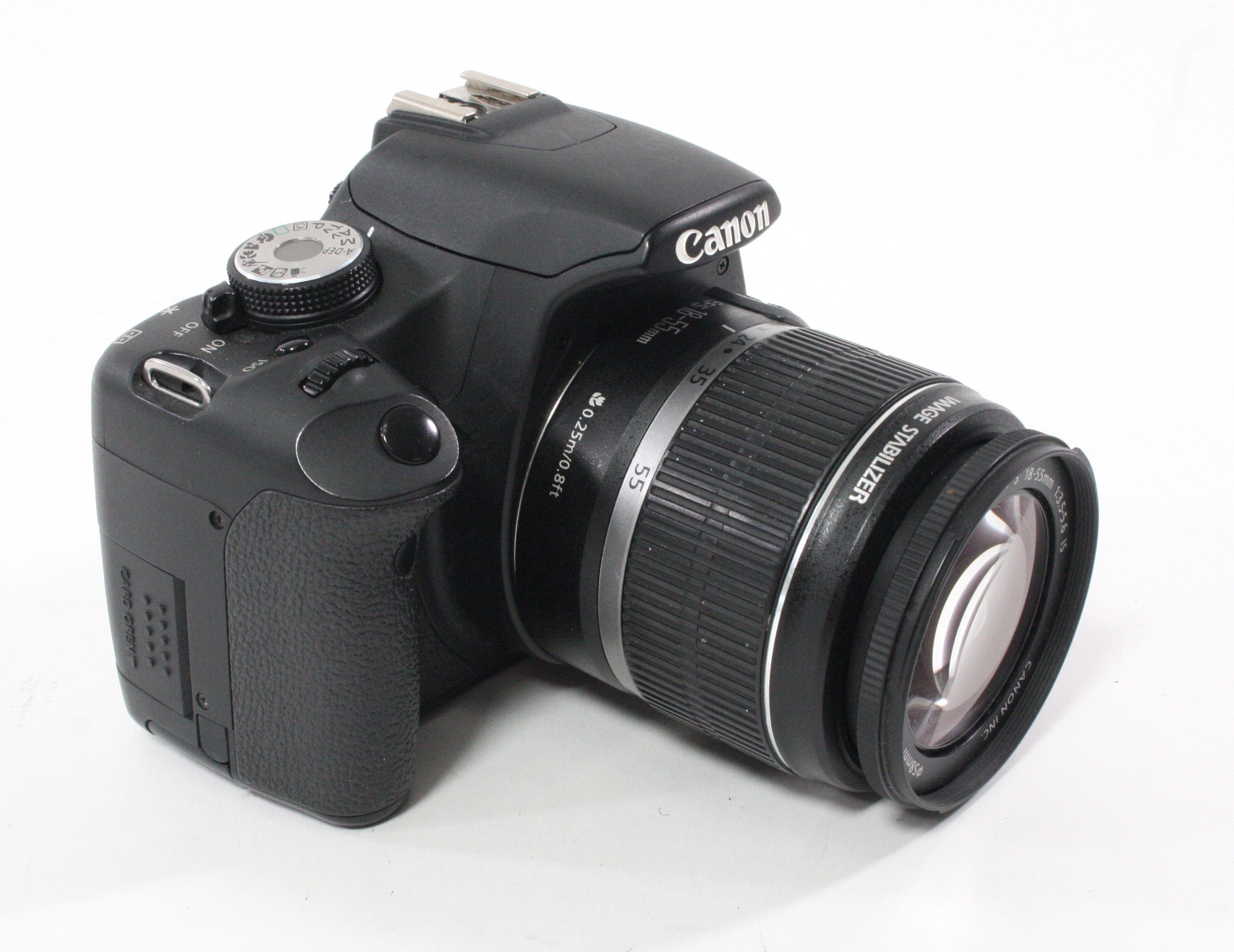 Canon Rebel T1i Digital SLR Camera with 18-55mm f.3.5-5.6 IS Lens Shutter Count 12,169