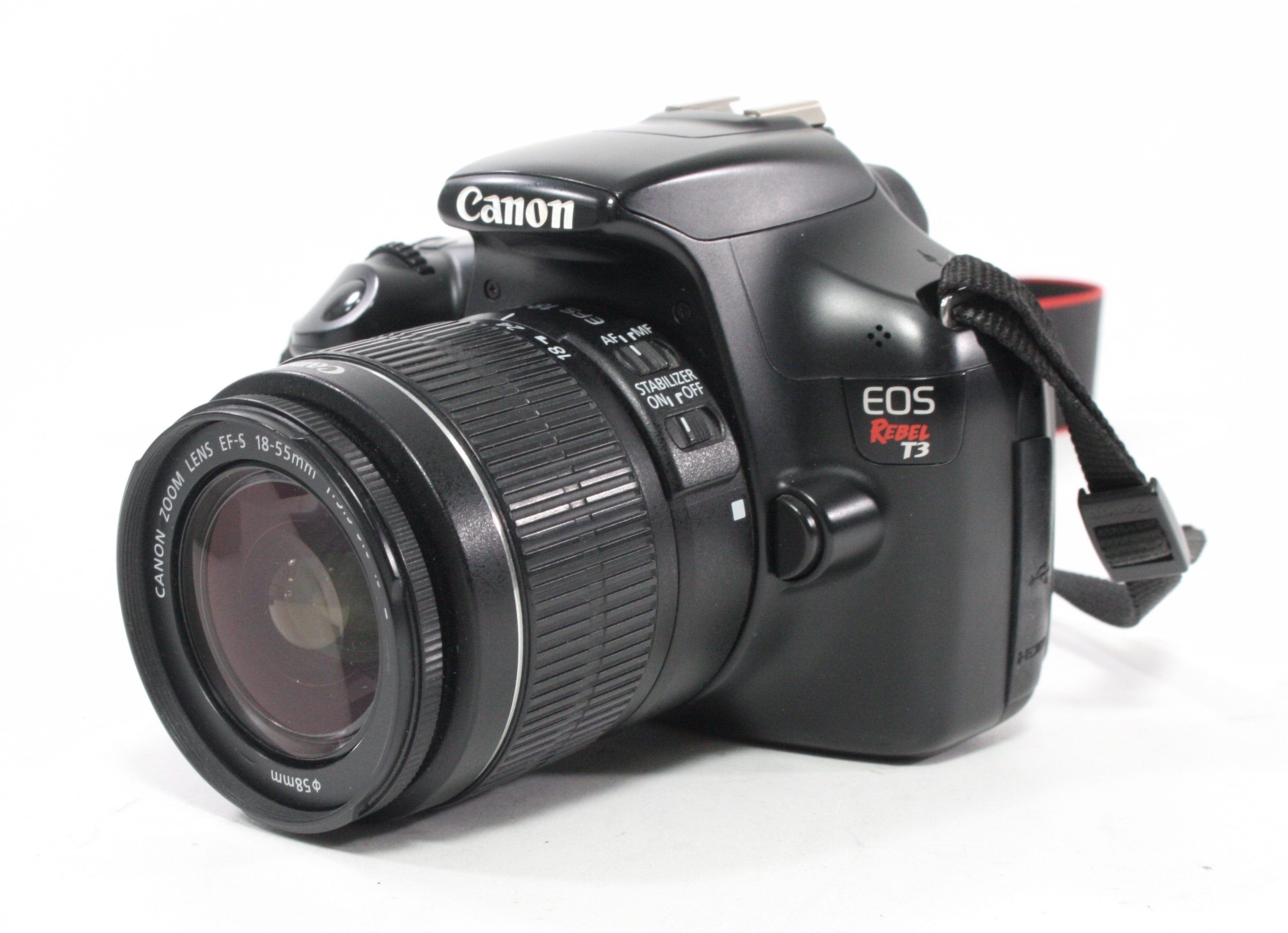 Canon Rebel T3 DSLR Camera with 18-55mm f/3.5-5.6 IS II Lens SC 3,035