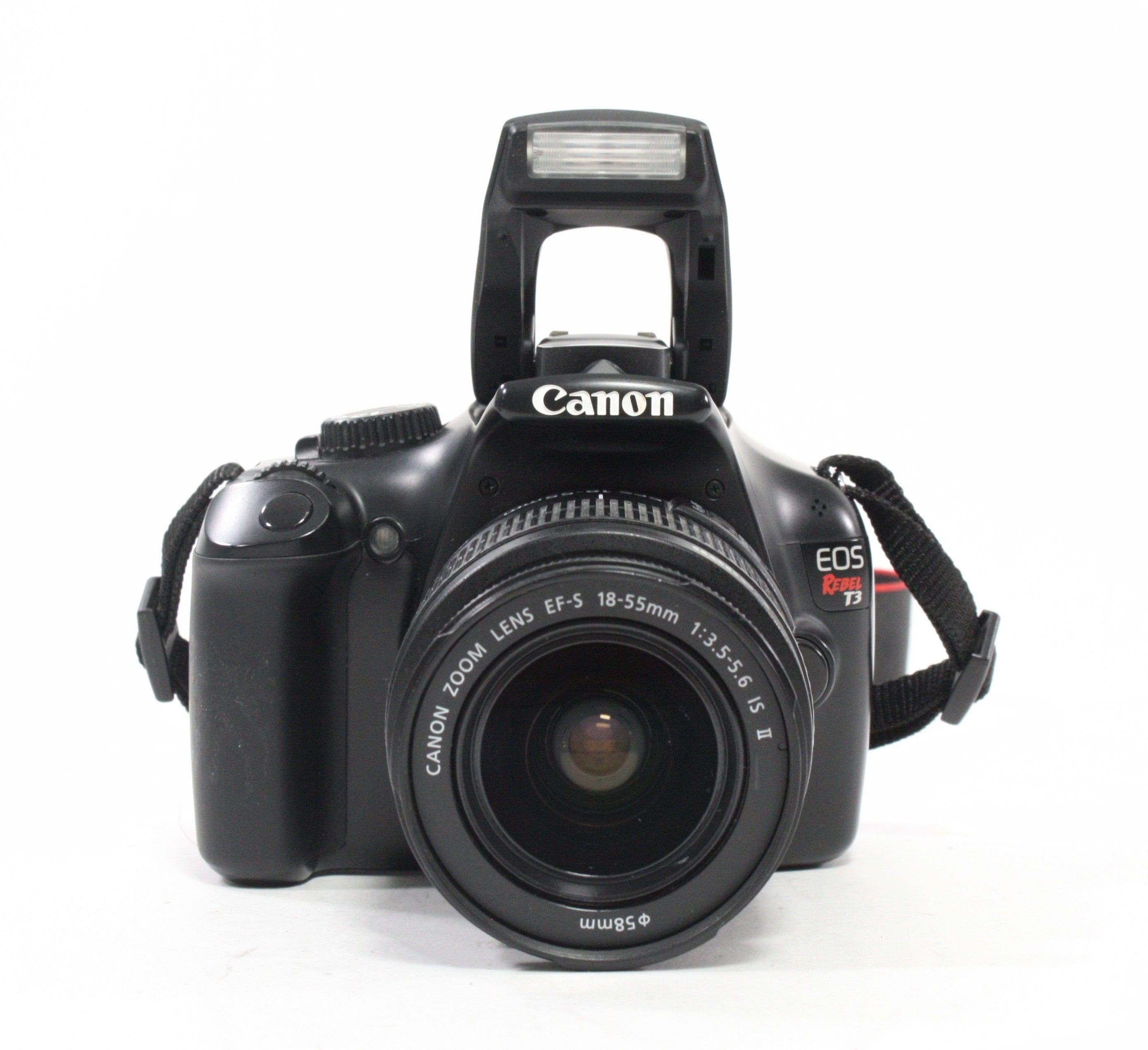 Canon Rebel T3 DSLR Camera with 18-55mm f/3.5-5.6 IS II Lens SC 3,035
