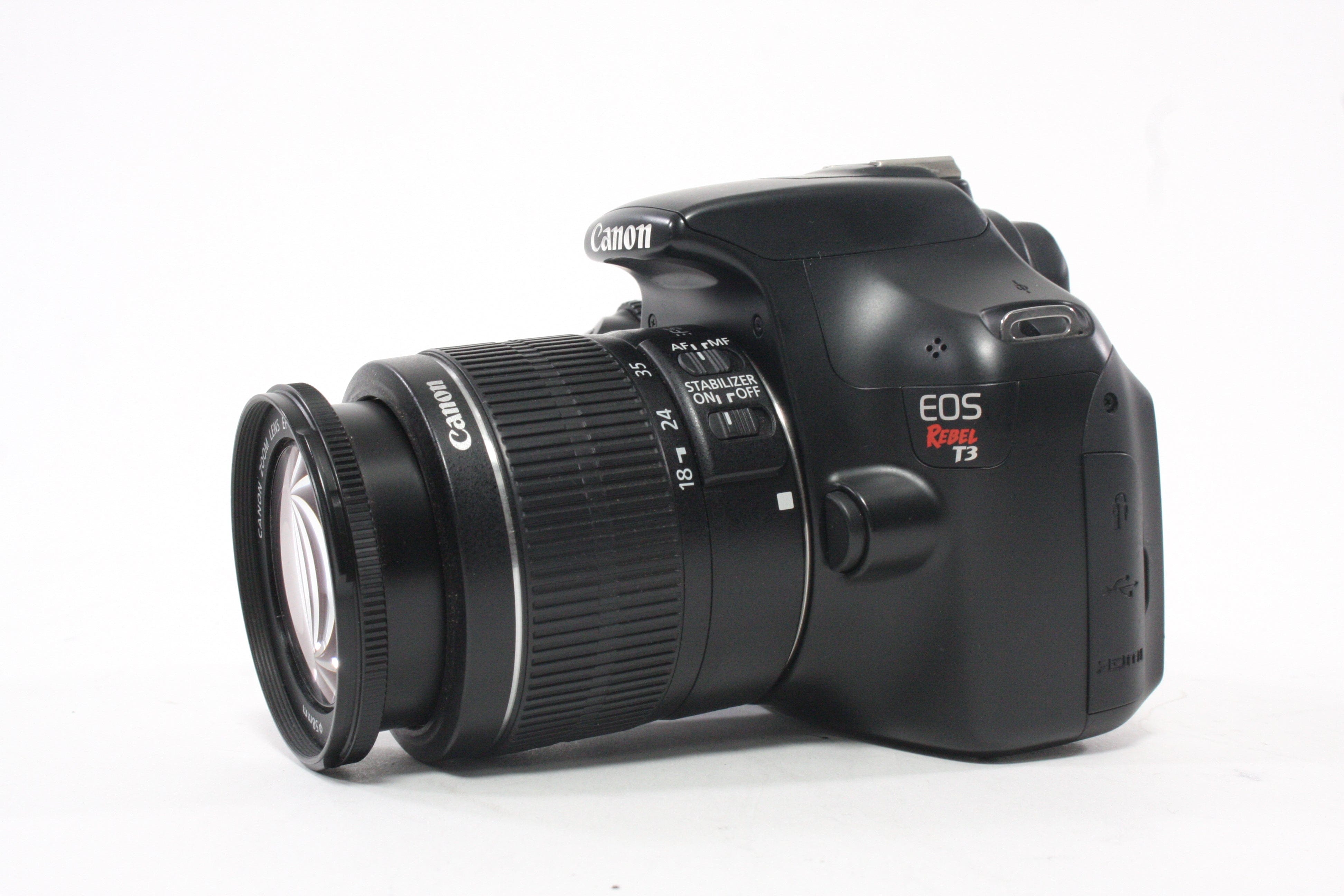 Canon Rebel T3 DSLR Camera with 18-55mm f/3.5-5.6 IS II Lens Shutter Count 1,934