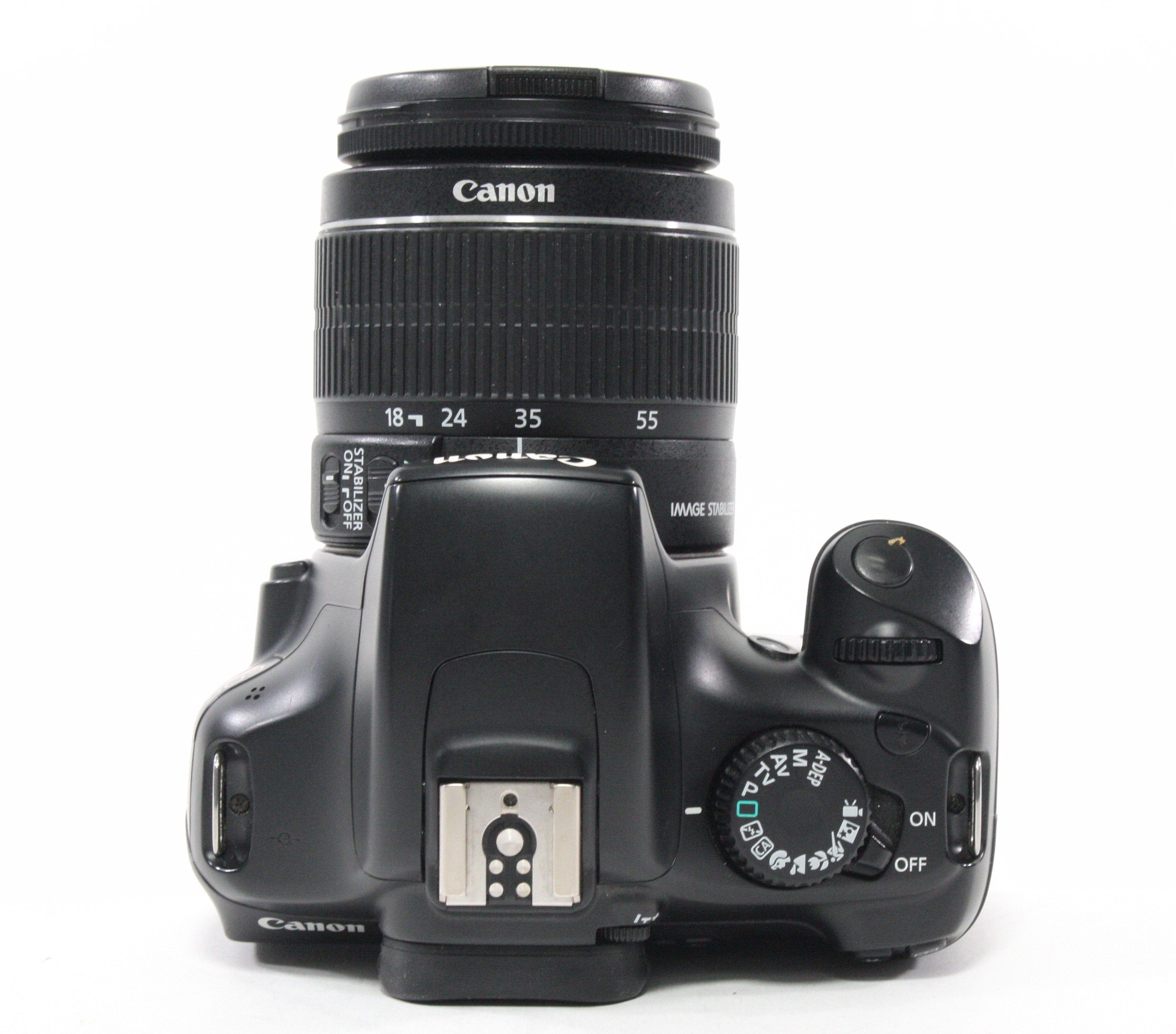 Canon Rebel T3 DSLR Camera with 18-55mm f/3.5-5.6 IS II Lens Shutter Count 8,394